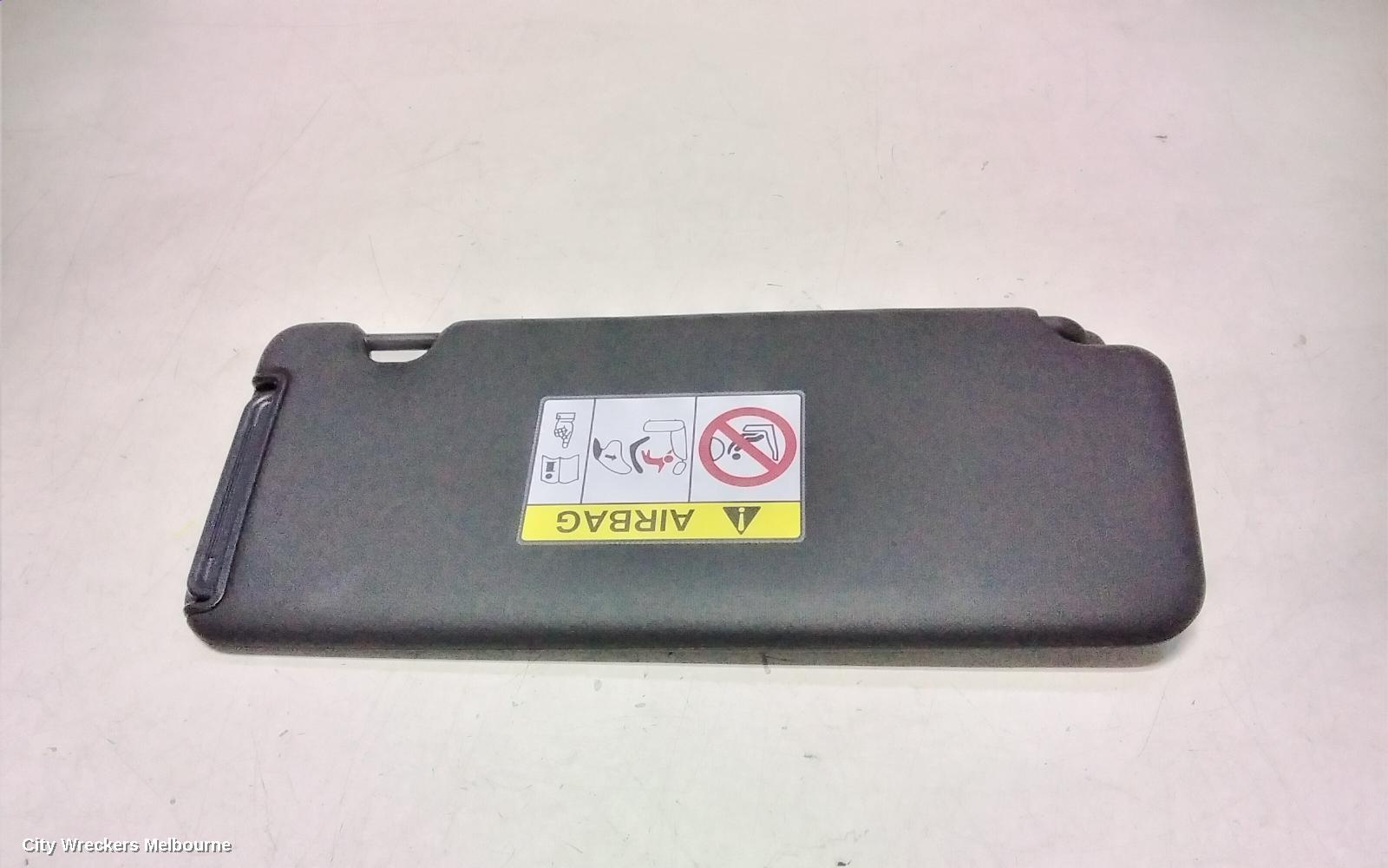 HYUNDAI TUCSON SUNVISOR, NX4, LH SIDE, BLACK, 02/2021 - 01/2024