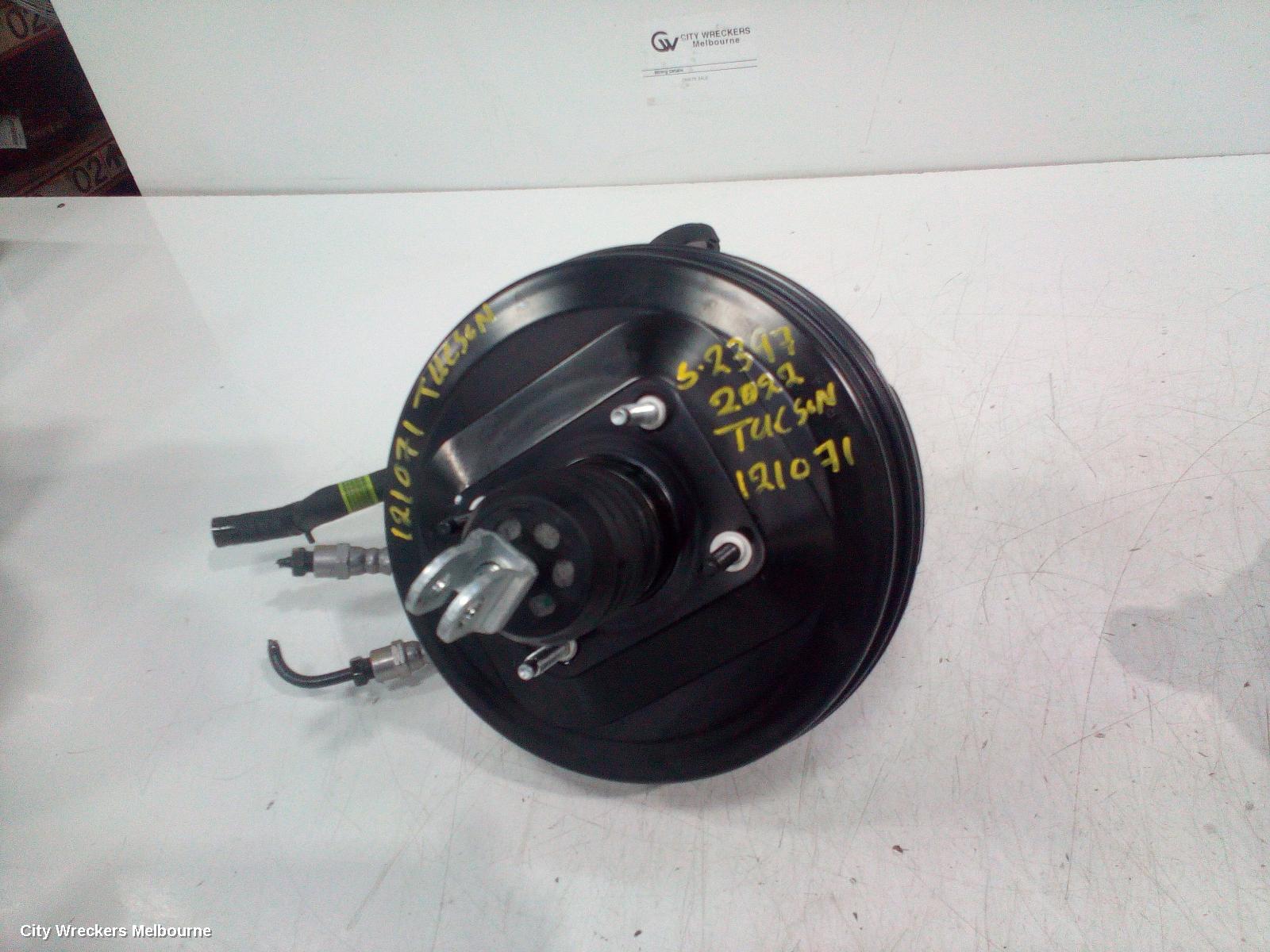 HYUNDAI TUCSON BRAKE BOOSTER, NX4, DIESEL, 2.0, TURBO, D4HD CODE, 02/2021 - 01/2024