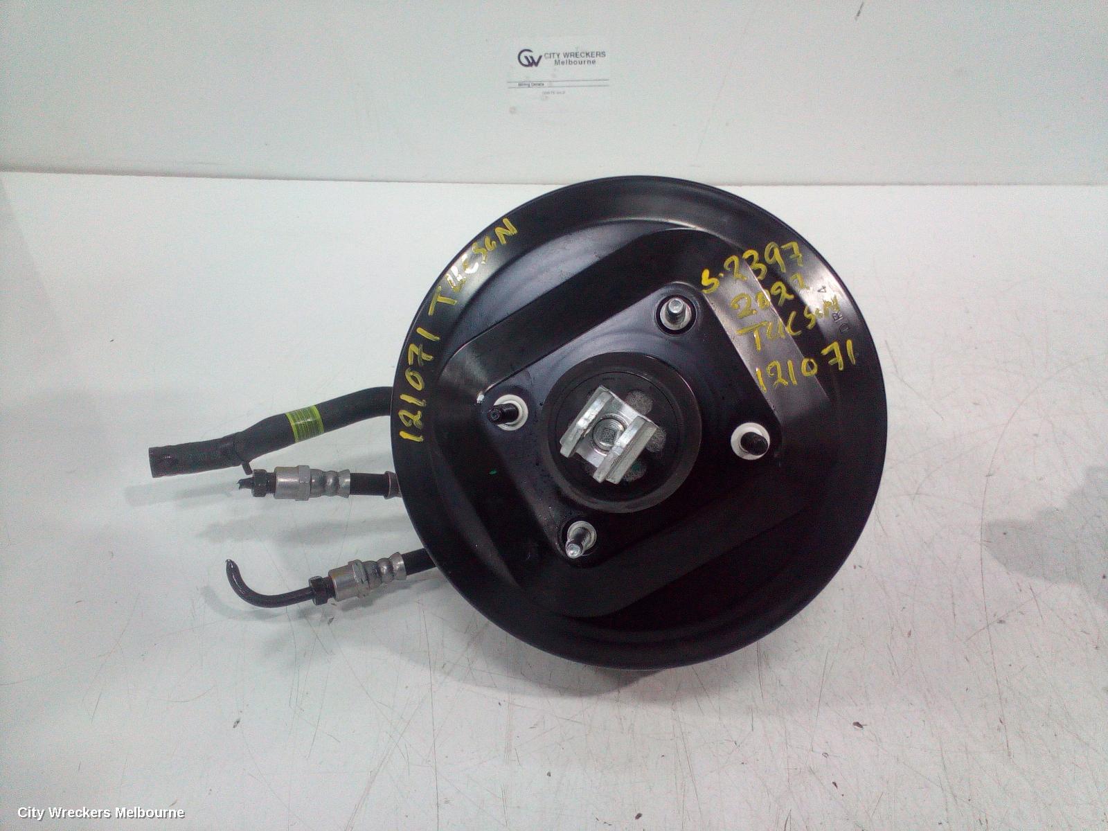 HYUNDAI TUCSON BRAKE BOOSTER, NX4, DIESEL, 2.0, TURBO, D4HD CODE, 02/2021 - 01/2024