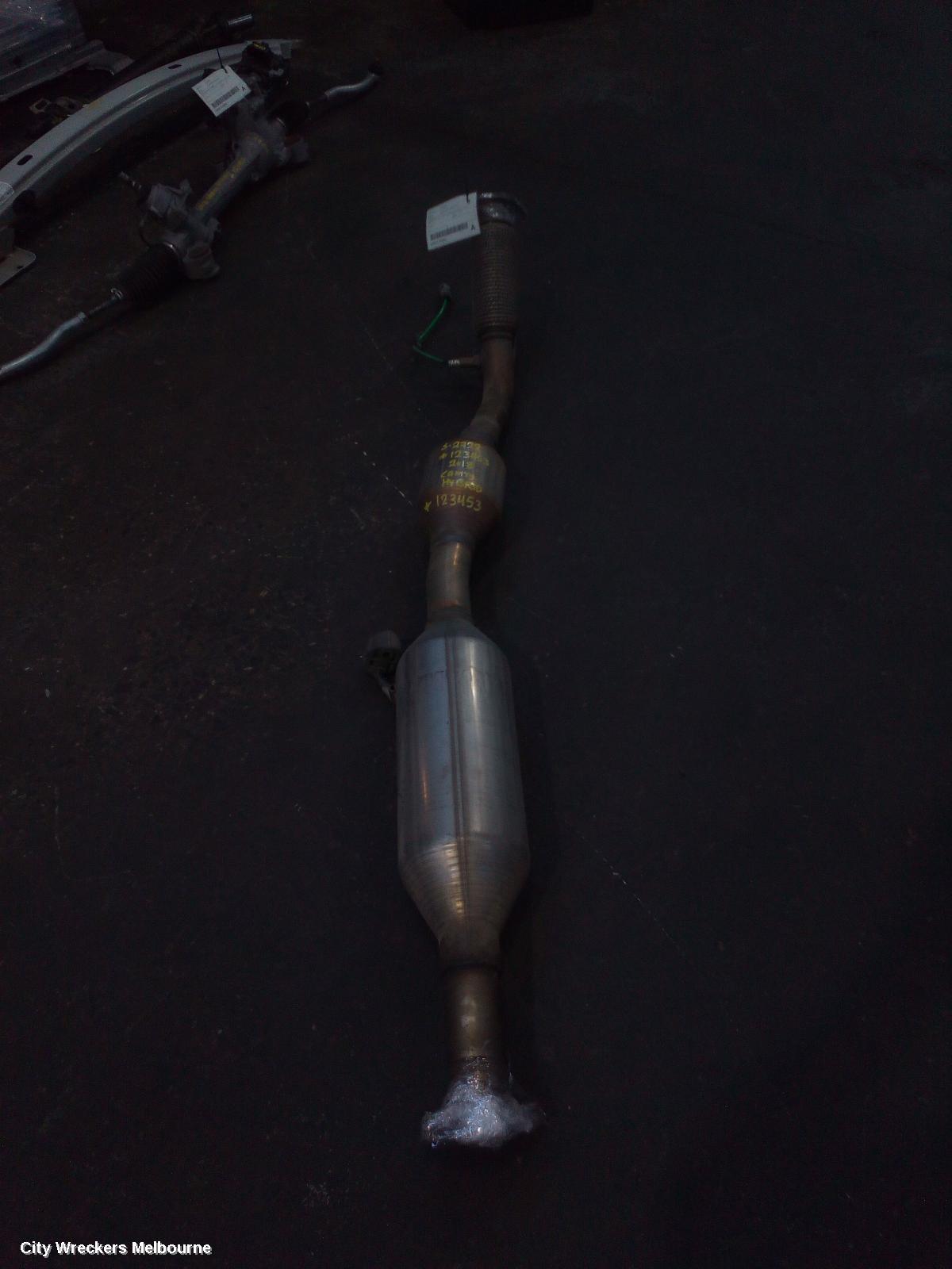TOYOTA CAMRY CATALYTIC CONVERTER, UNDER CAR-CAT TYPE, 2.5, A25A-FXS, PETROL, HYBRID, XV70, 09/2017 ONWARDS