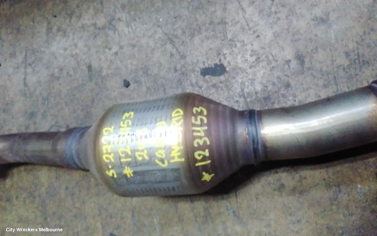 TOYOTA CAMRY CATALYTIC CONVERTER, UNDER CAR-CAT TYPE, 2.5, A25A-FXS, PETROL, HYBRID, XV70, 09/2017 ONWARDS