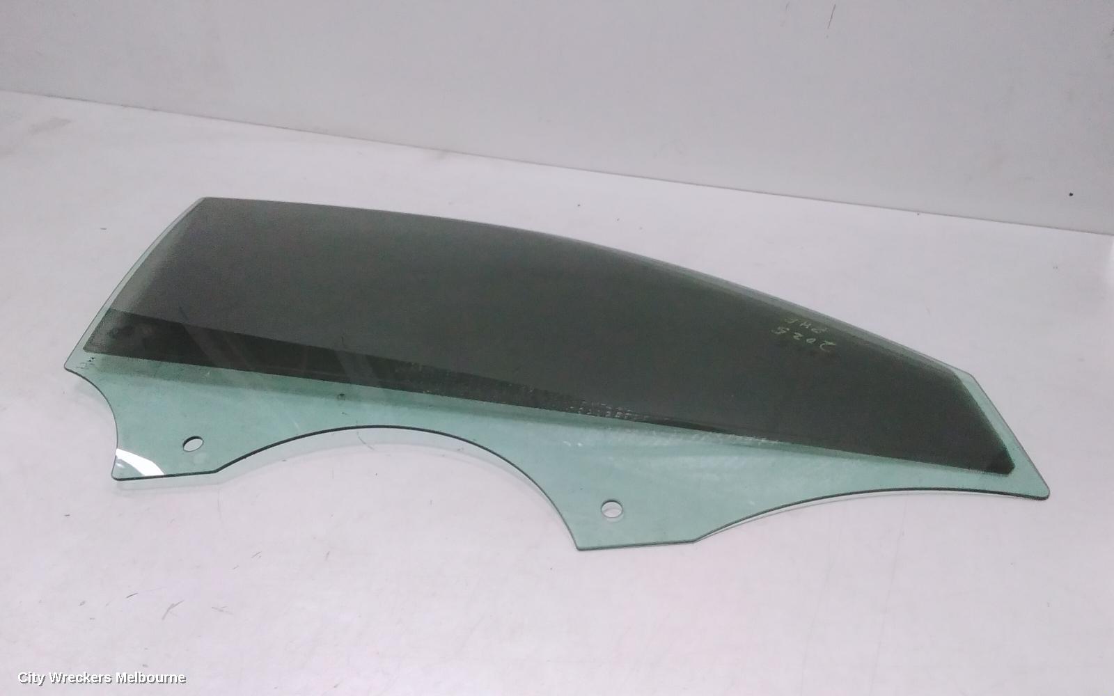 AUDI A3 RIGHT FRONT DOOR WINDOW, 8V, 4DR SEDAN, 10/2013 - 10/2020