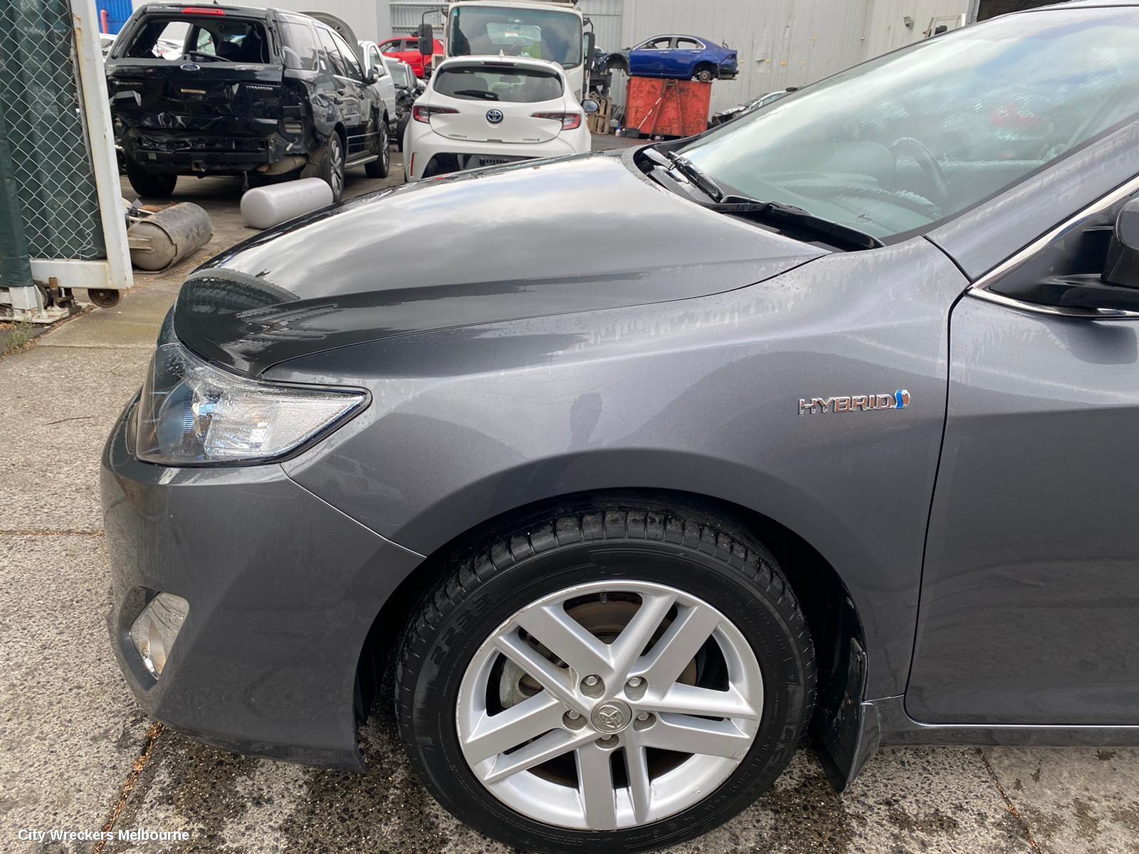 TOYOTA CAMRY LEFT FRONT DOOR, ASV50/AVV50, 12/2011 - 03/2015