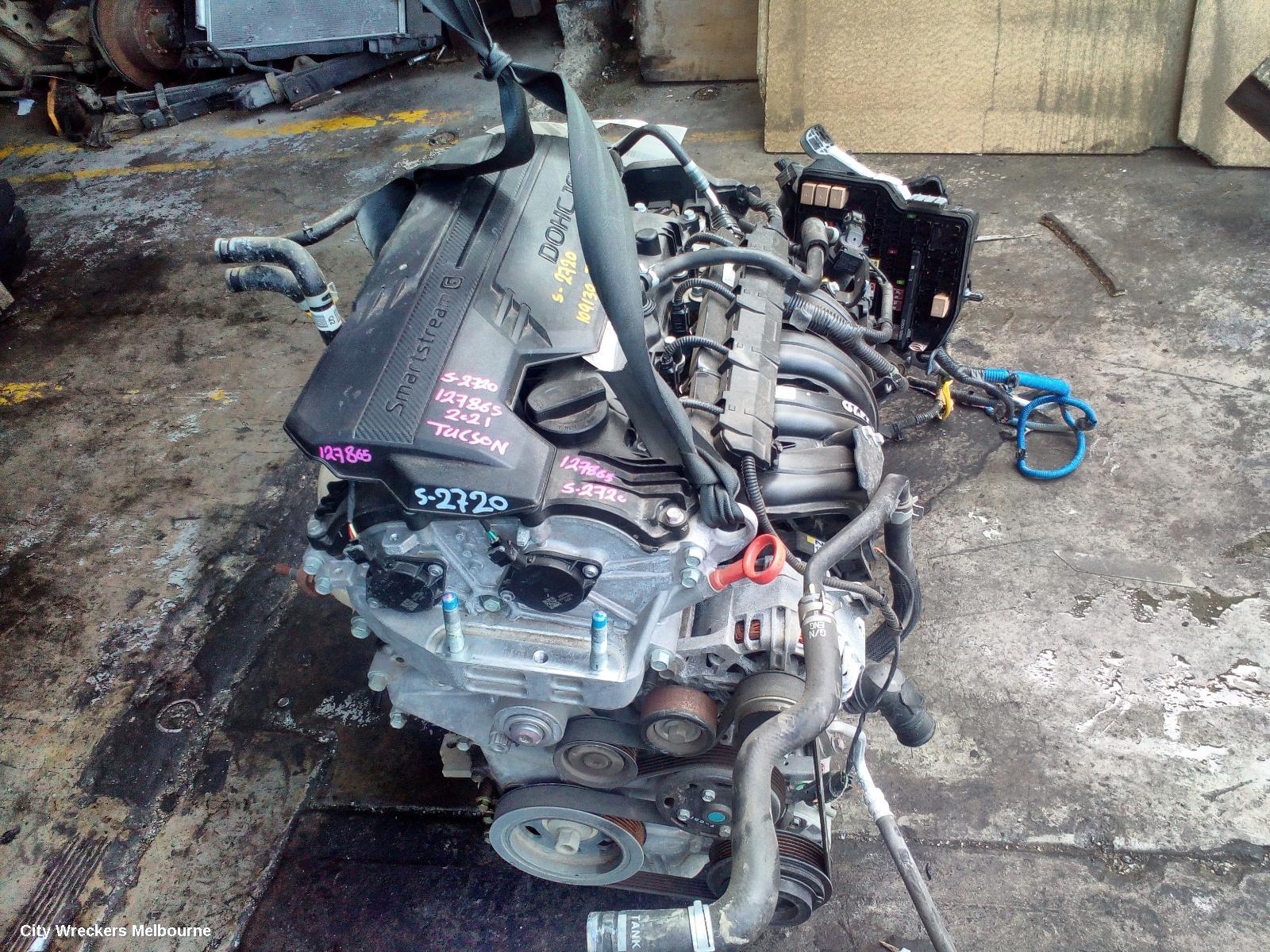 HYUNDAI TUCSON ENGINE, PETROL, 2.0, G4NL CODE, NX4, 02/2021 ONWARDS