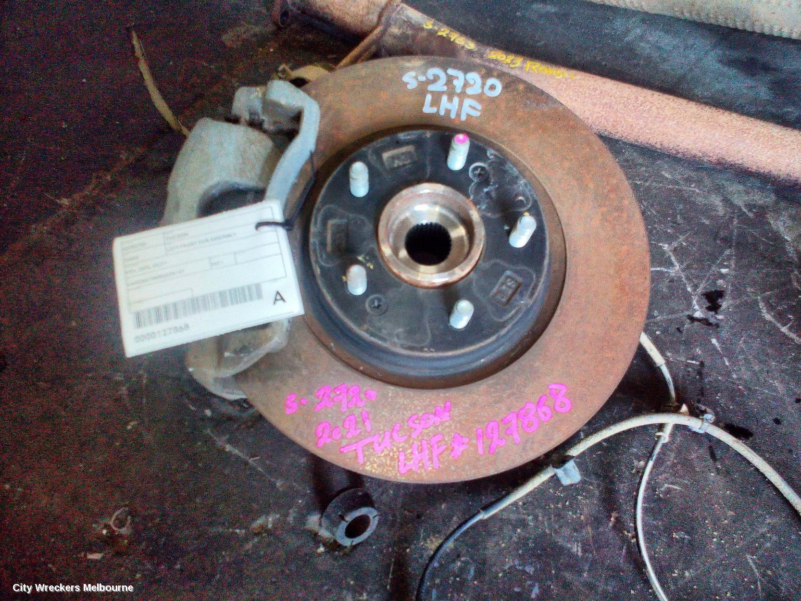 HYUNDAI TUCSON LEFT FRONT HUB ASSEMBLY, NX4, 2WD, 02/2021 ONWARDS