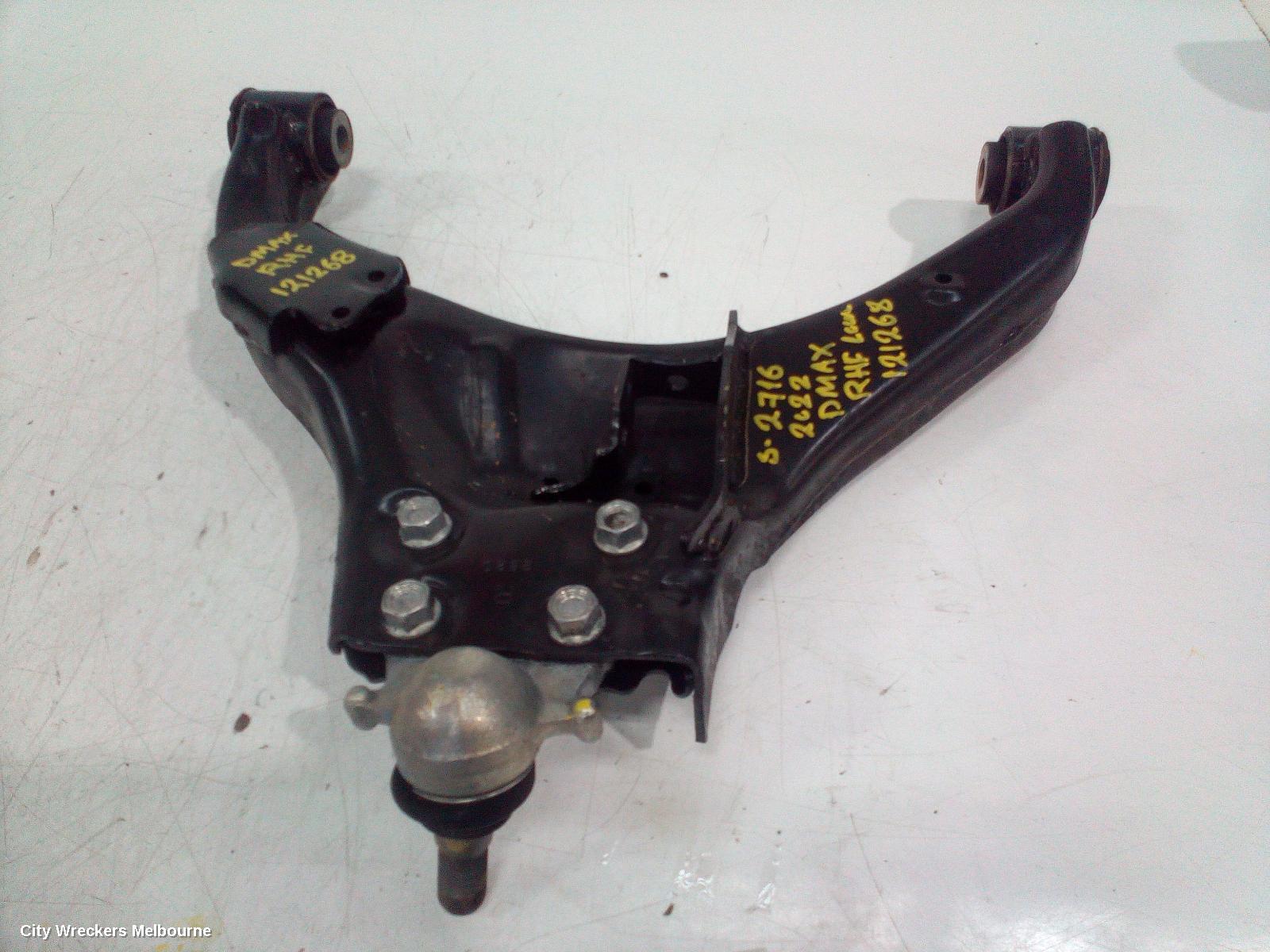 ISUZU DMAX RIGHT FRONT LOWER CONTROL ARM, RG, 4WD, 07/2020 ONWARDS