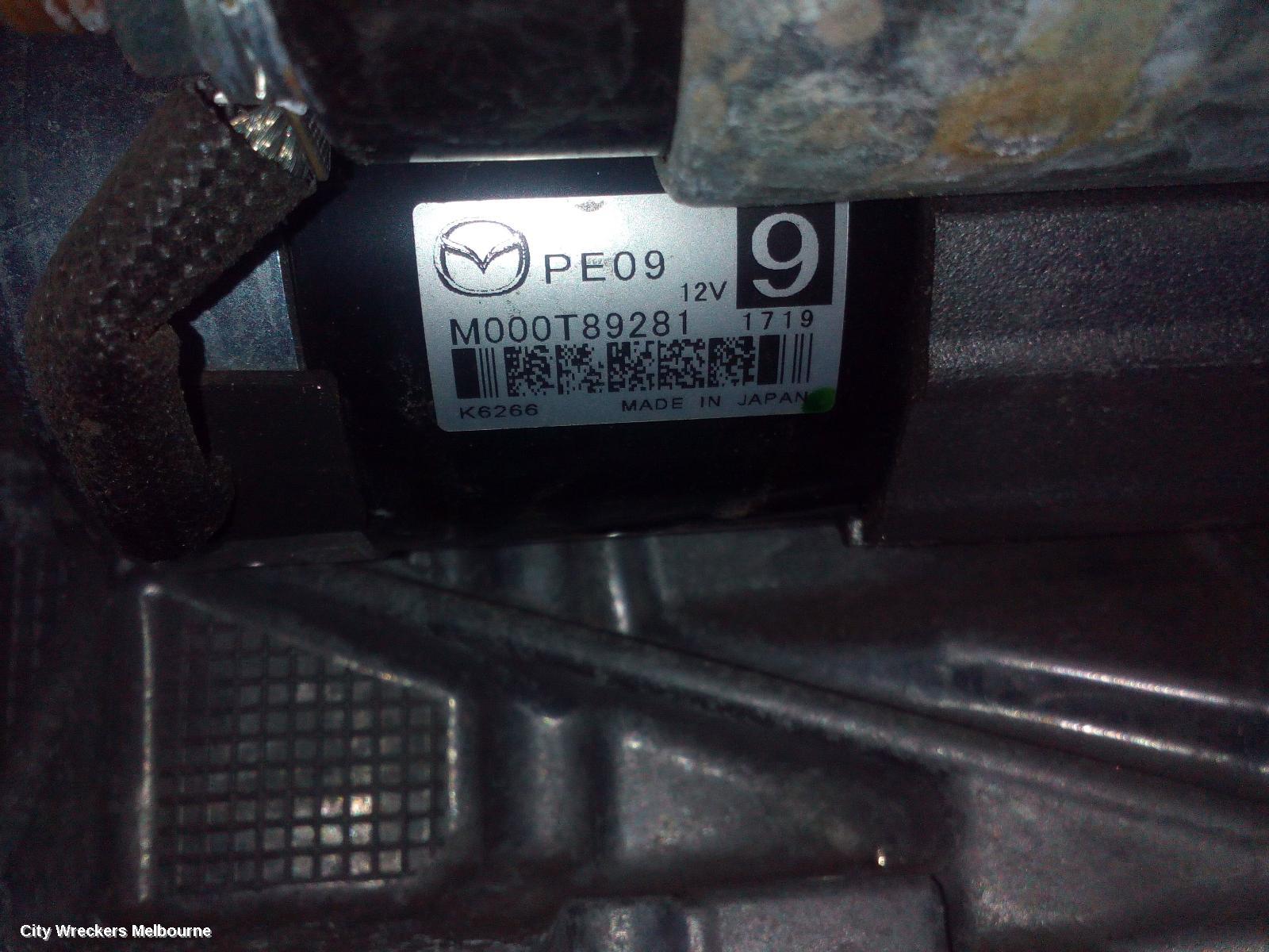 MAZDA CX5 STARTER, PETROL, 2.5, PY-VPTR CODE, TURBO, KF, 05/2018 ONWARDS