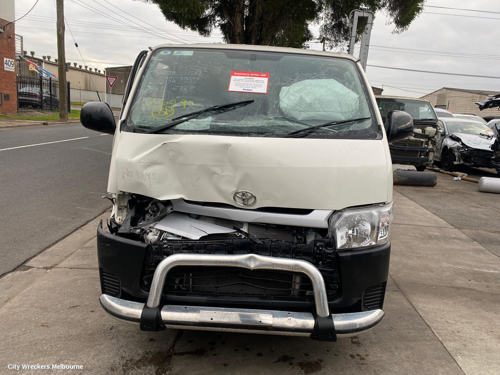 TOYOTA HIACE, TRH/KDH 03/2005 - 04/2019, RHR FILLAR PANEL UNDER TAIL LIGHT: 89736