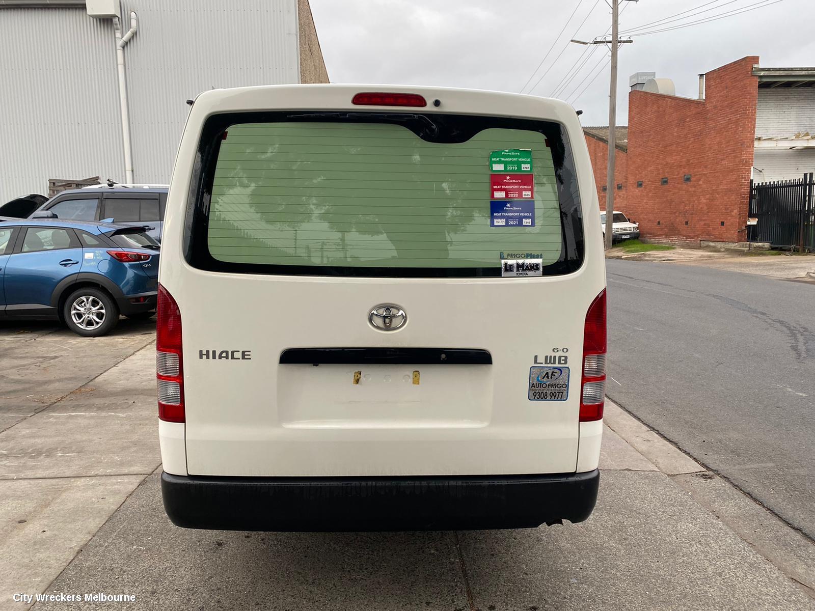 TOYOTA HIACE, TRH/KDH 03/2005 - 04/2019, RHR FILLAR PANEL UNDER TAIL LIGHT: 89736