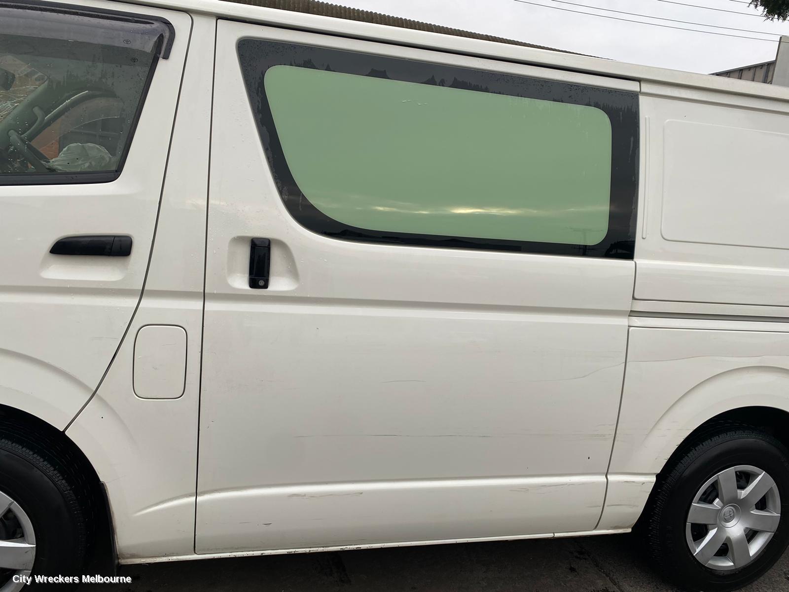 TOYOTA HIACE, TRH/KDH 03/2005 - 04/2019, RHR FILLAR PANEL UNDER TAIL LIGHT: 89736