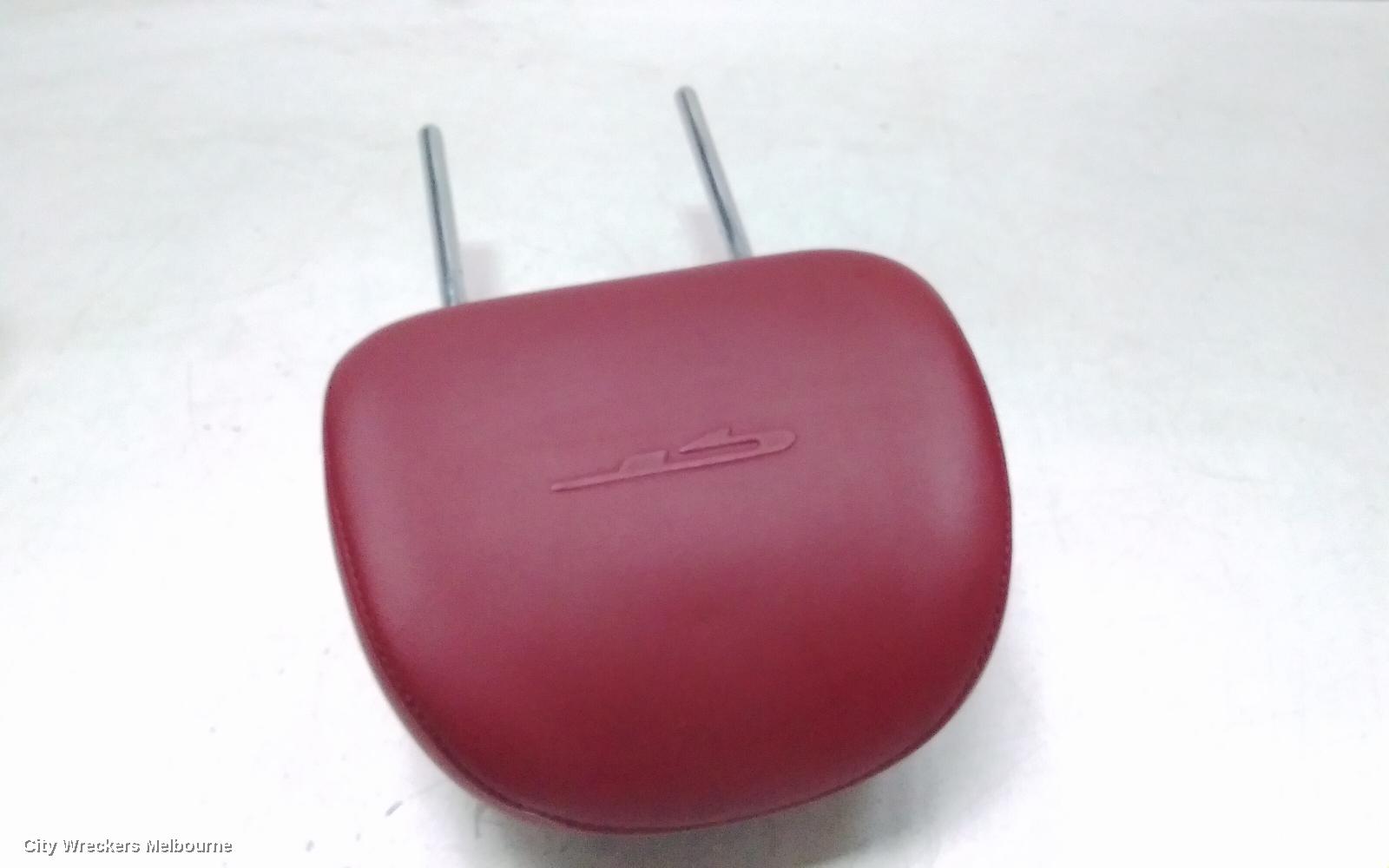 KIA STINGER HEADREST, CK, LH FRONT, RED, LEATHER, GT/GT-LINE, 06/2017 - 04/2023