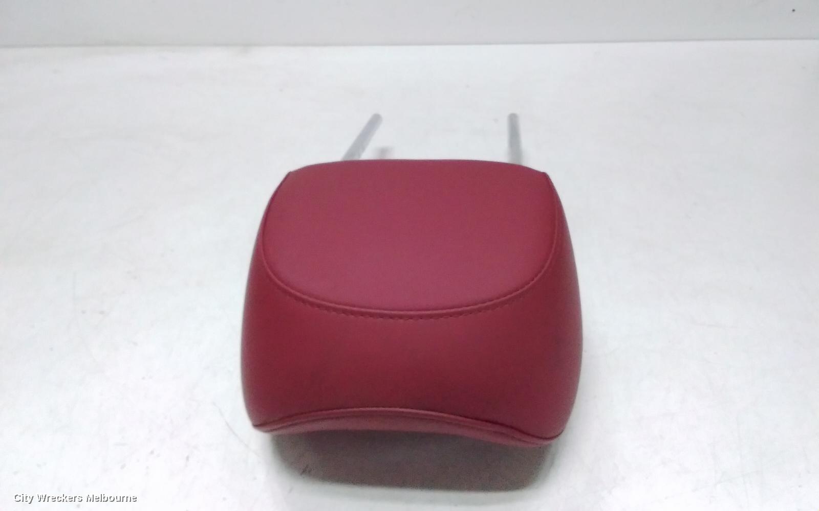 KIA STINGER HEADREST, CK, LH FRONT, RED, LEATHER, GT/GT-LINE, 06/2017 - 04/2023