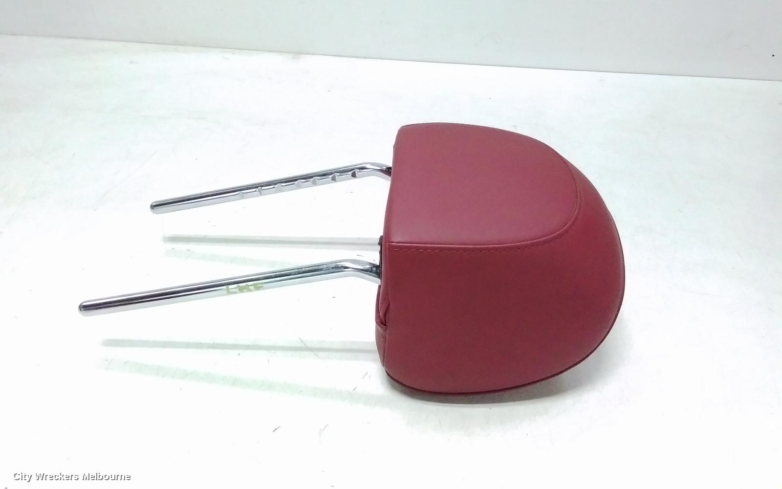 KIA STINGER HEADREST, CK, LH FRONT, RED, LEATHER, GT/GT-LINE, 06/2017 - 04/2023
