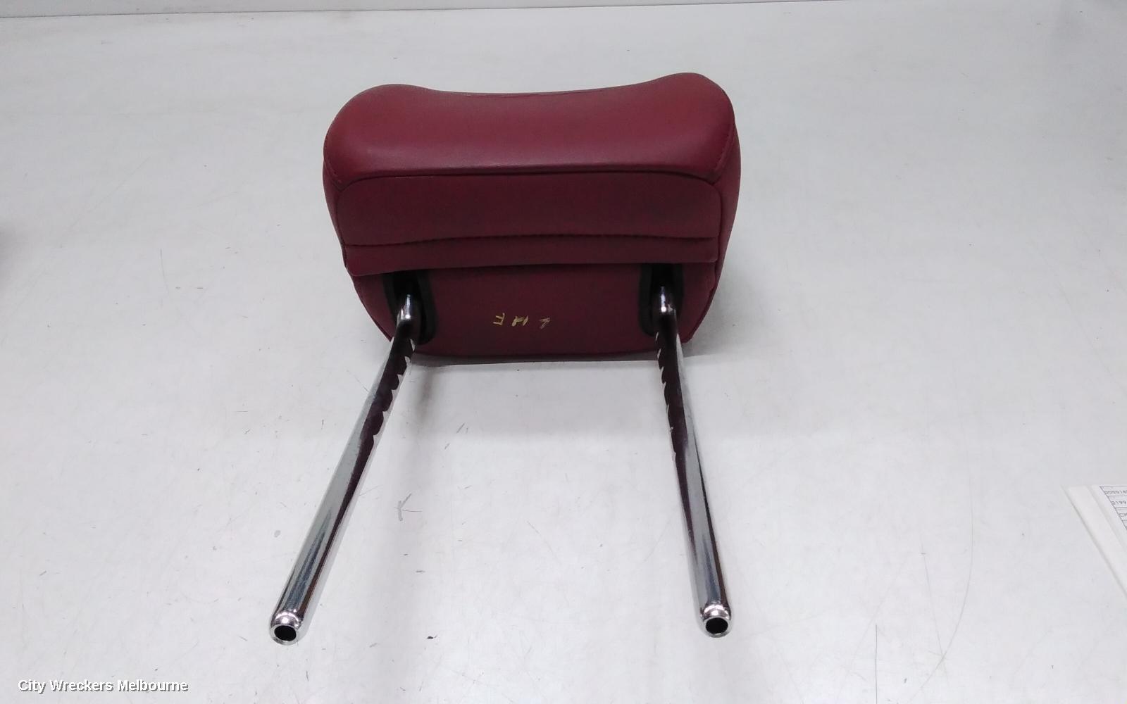 KIA STINGER HEADREST, CK, LH FRONT, RED, LEATHER, GT/GT-LINE, 06/2017 - 04/2023