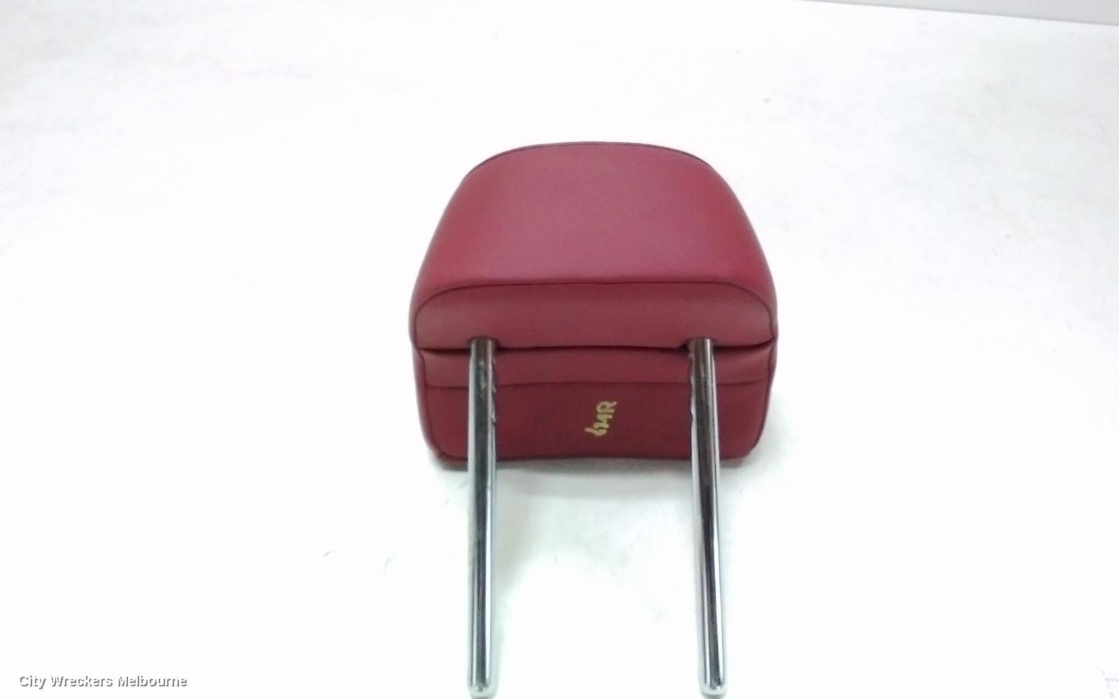 KIA STINGER HEADREST, CK, LH REAR, RED, LEATHER, GT/GT-LINE, 06/2017 - 04/2023