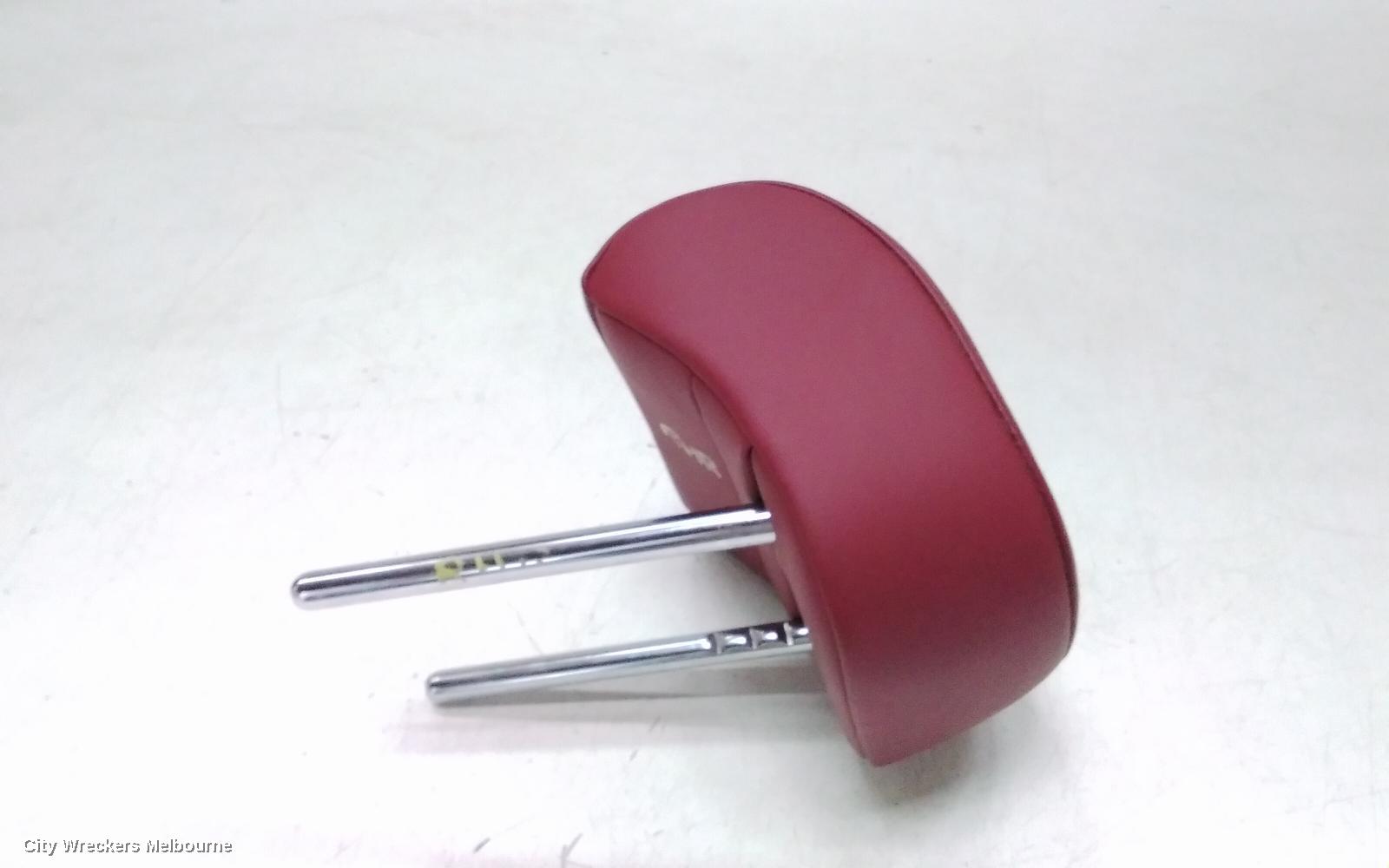 KIA STINGER HEADREST, CK, RH REAR, RED, LEATHER, GT/GT-LINE, 06/2017 - 04/2023