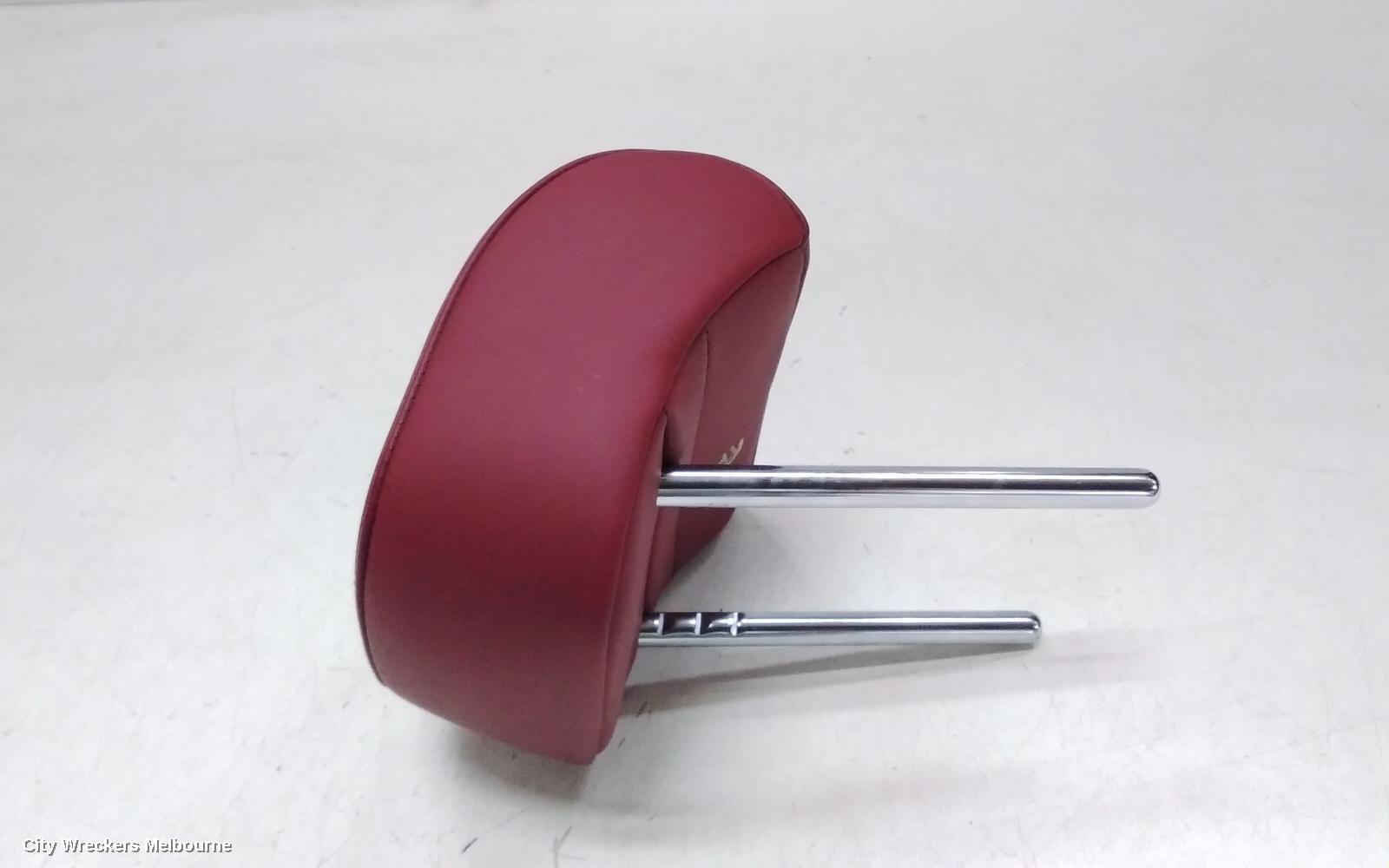 KIA STINGER HEADREST, CK, RH REAR, RED, LEATHER, GT/GT-LINE, 06/2017 - 04/2023