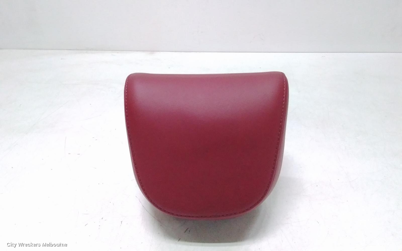 KIA STINGER HEADREST, CK, RH REAR, RED, LEATHER, GT/GT-LINE, 06/2017 - 04/2023