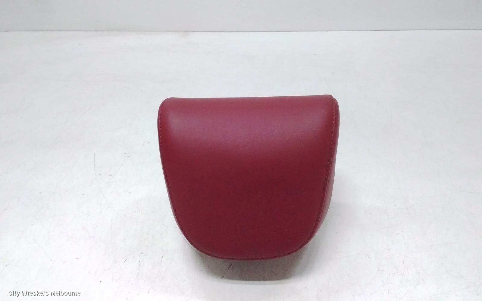 KIA STINGER HEADREST, CK, RH REAR, RED, LEATHER, GT/GT-LINE, 06/2017 - 04/2023