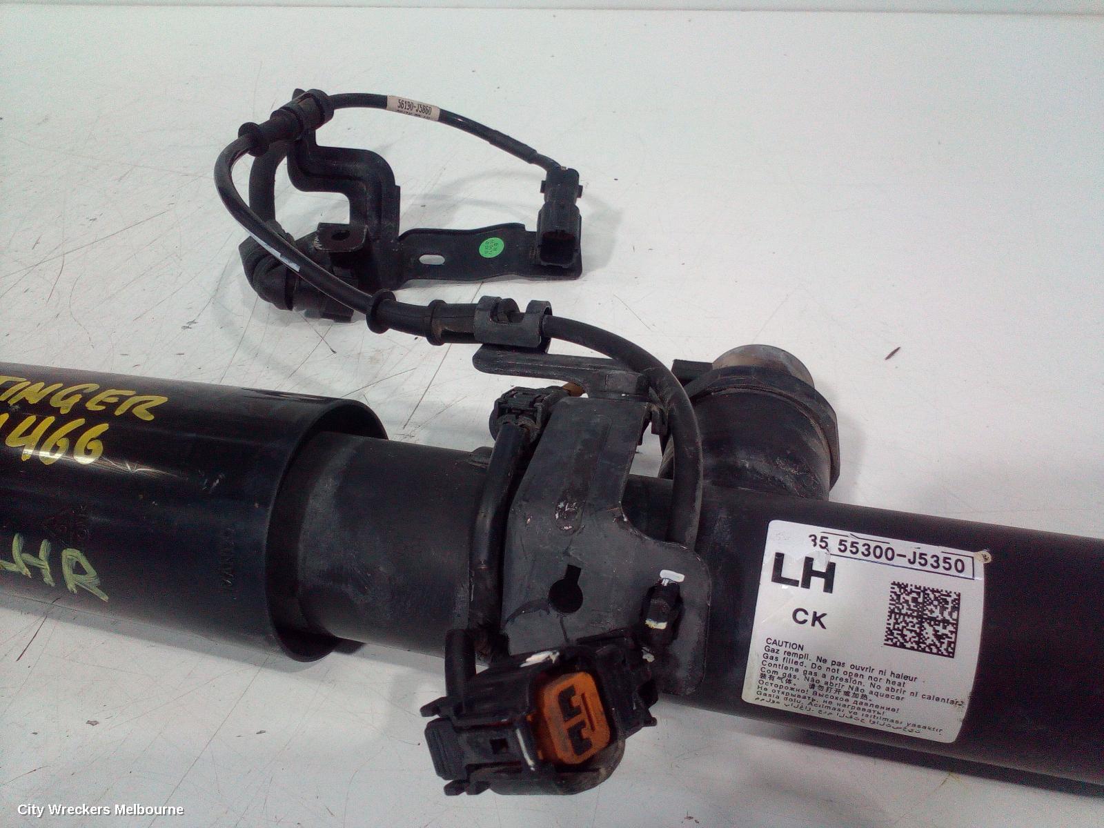 KIA STINGER SHOCK ABSORBER, LH REAR, ELECTRIC ADJUST TYPE, CK, 06/2017 - 04/2023