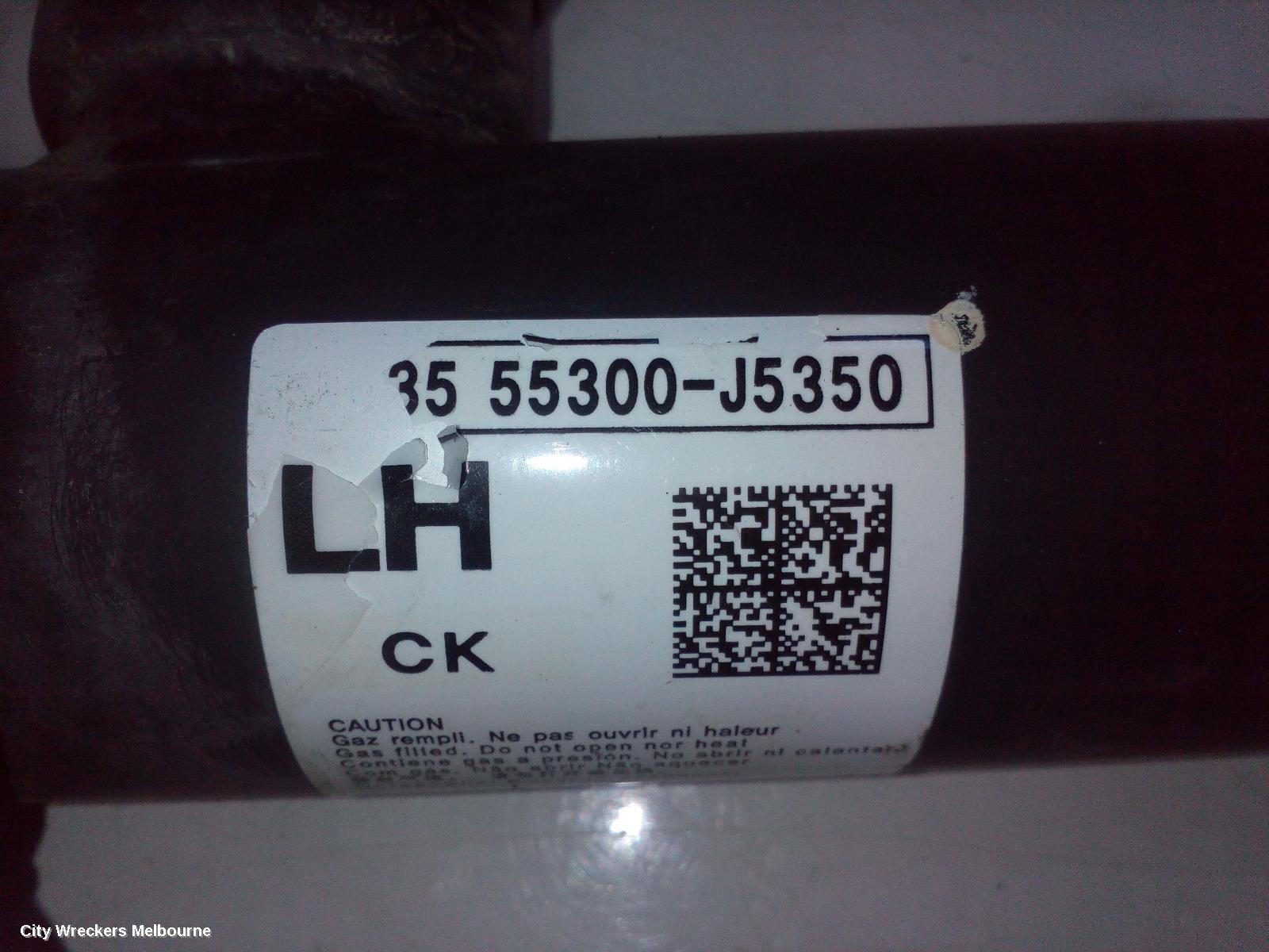 KIA STINGER SHOCK ABSORBER, LH REAR, ELECTRIC ADJUST TYPE, CK, 06/2017 - 04/2023
