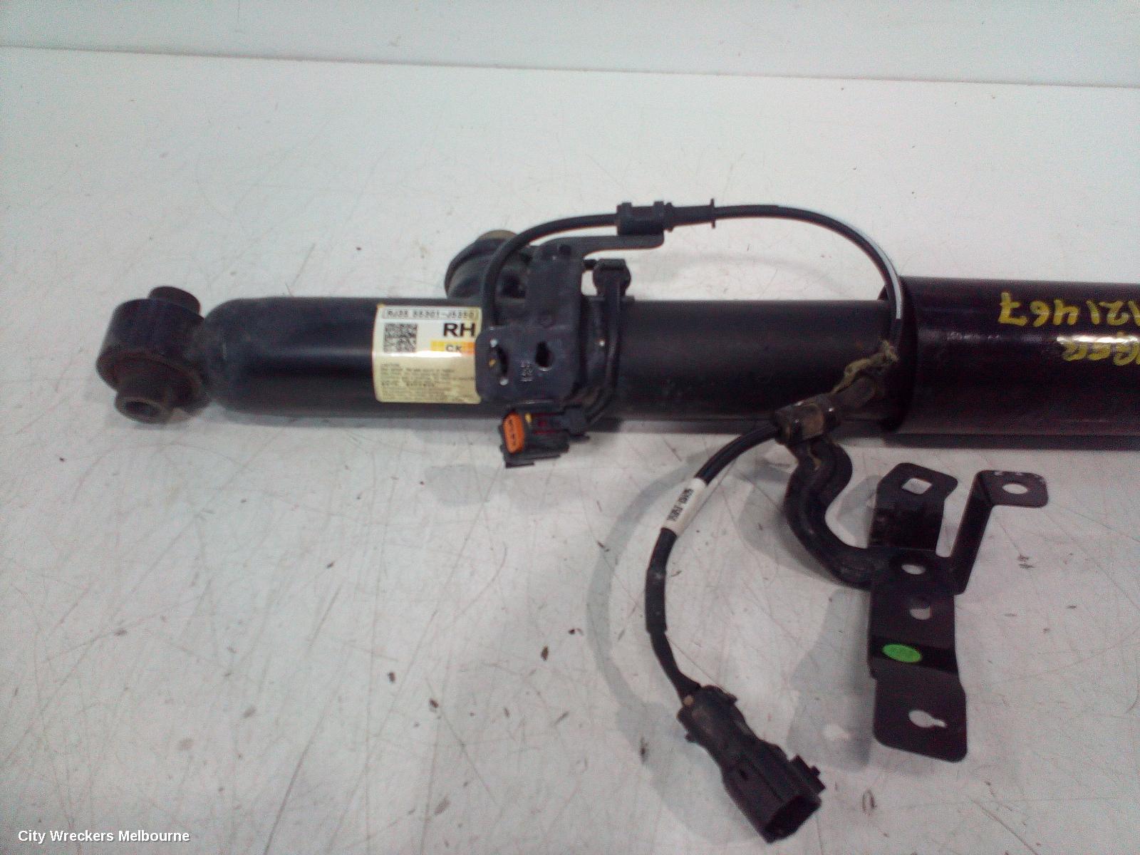 KIA STINGER SHOCK ABSORBER, RH REAR, ELECTRIC ADJUST TYPE, CK, 06/2017 - 04/2023