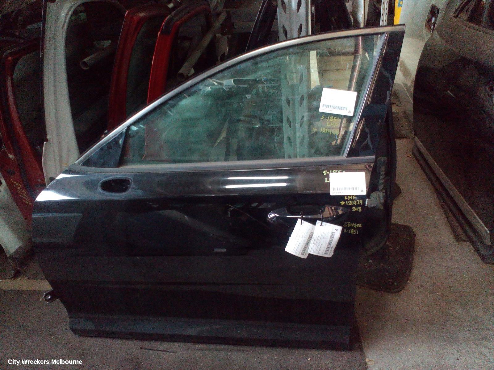 KIA STINGER LEFT FRONT WINDOW REG/MOTOR, CK, DOOR REG ASSY (REG AND MOTOR), 06/2017 - 04/2023