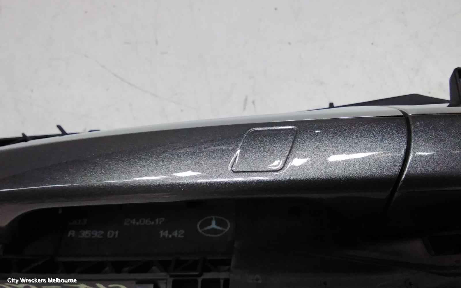 MERCEDES GLA CLASS DOOR HANDLE, X156, 04/2014 - 01/2020