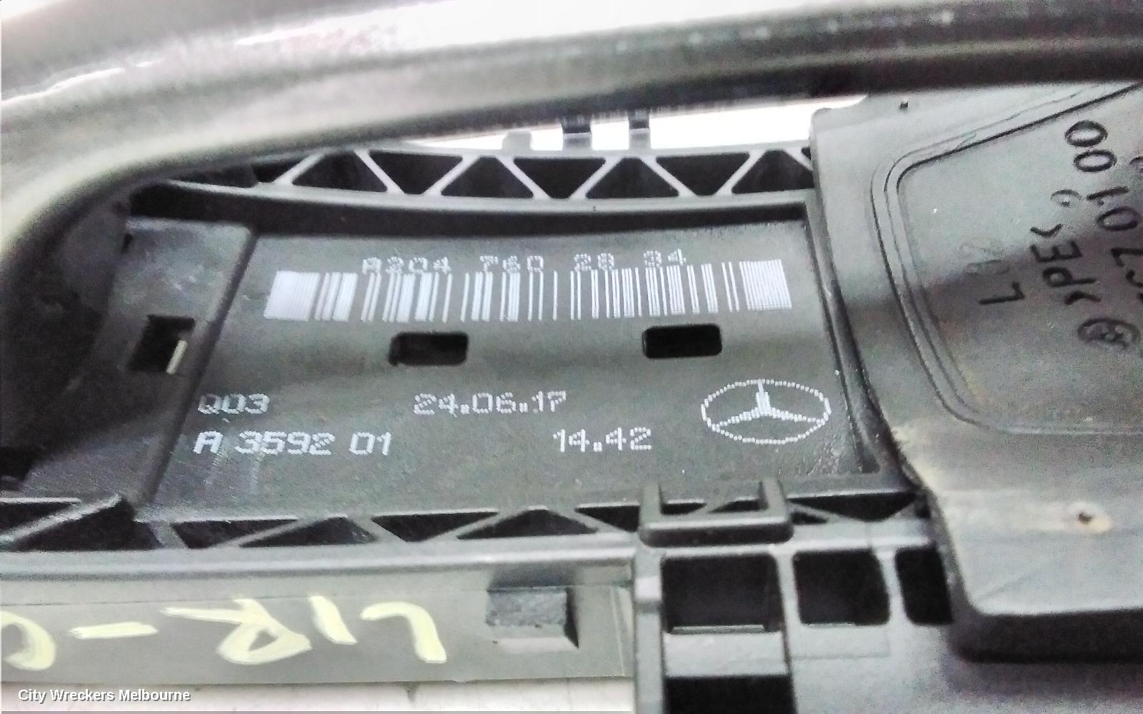 MERCEDES GLA CLASS DOOR HANDLE, X156, 04/2014 - 01/2020