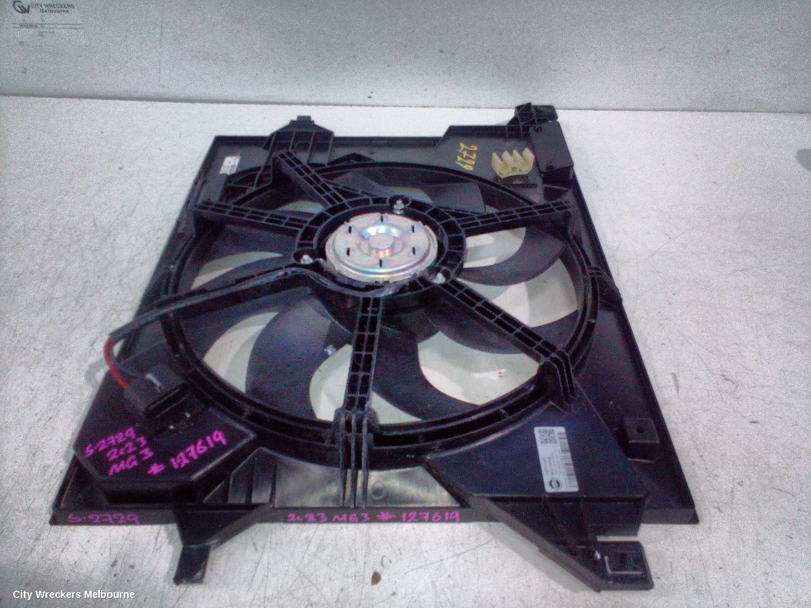 MG MG3 FAN, RADIATOR FAN, PETROL, 1.5, SZP1, 07/2016 ONWARDS