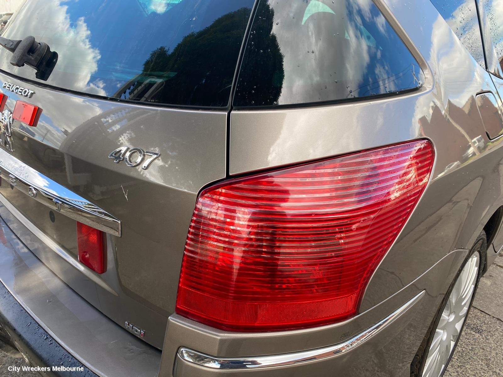 PEUGEOT 407 PARTICULATE FILTER/DPF