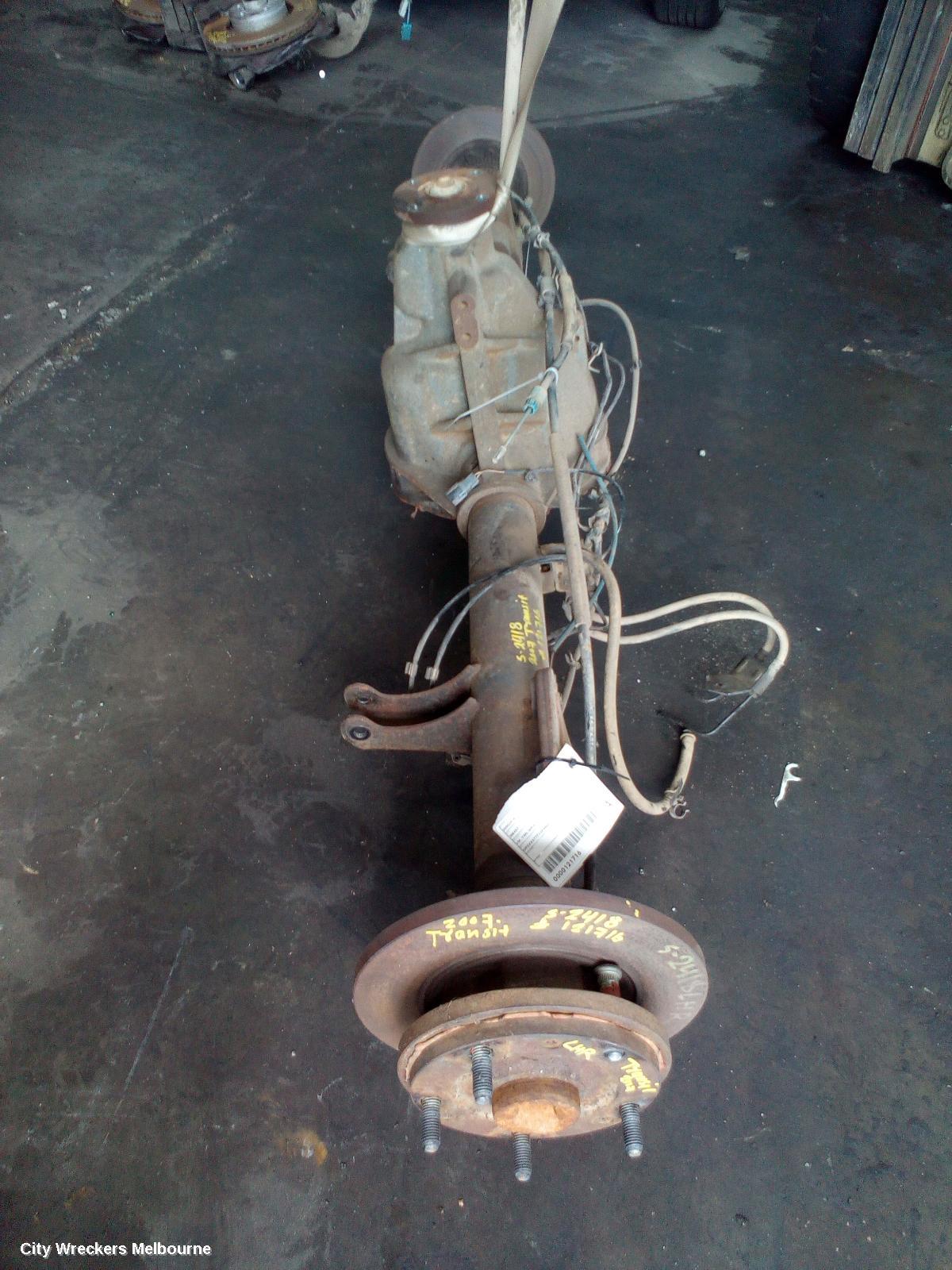 FORD TRANSIT REAR DIFF ASSEMBLY, VM, VAN, SINGLE WHEEL, 6 SPEED, 3.73 RATIO, 07/2006 - 02/2014