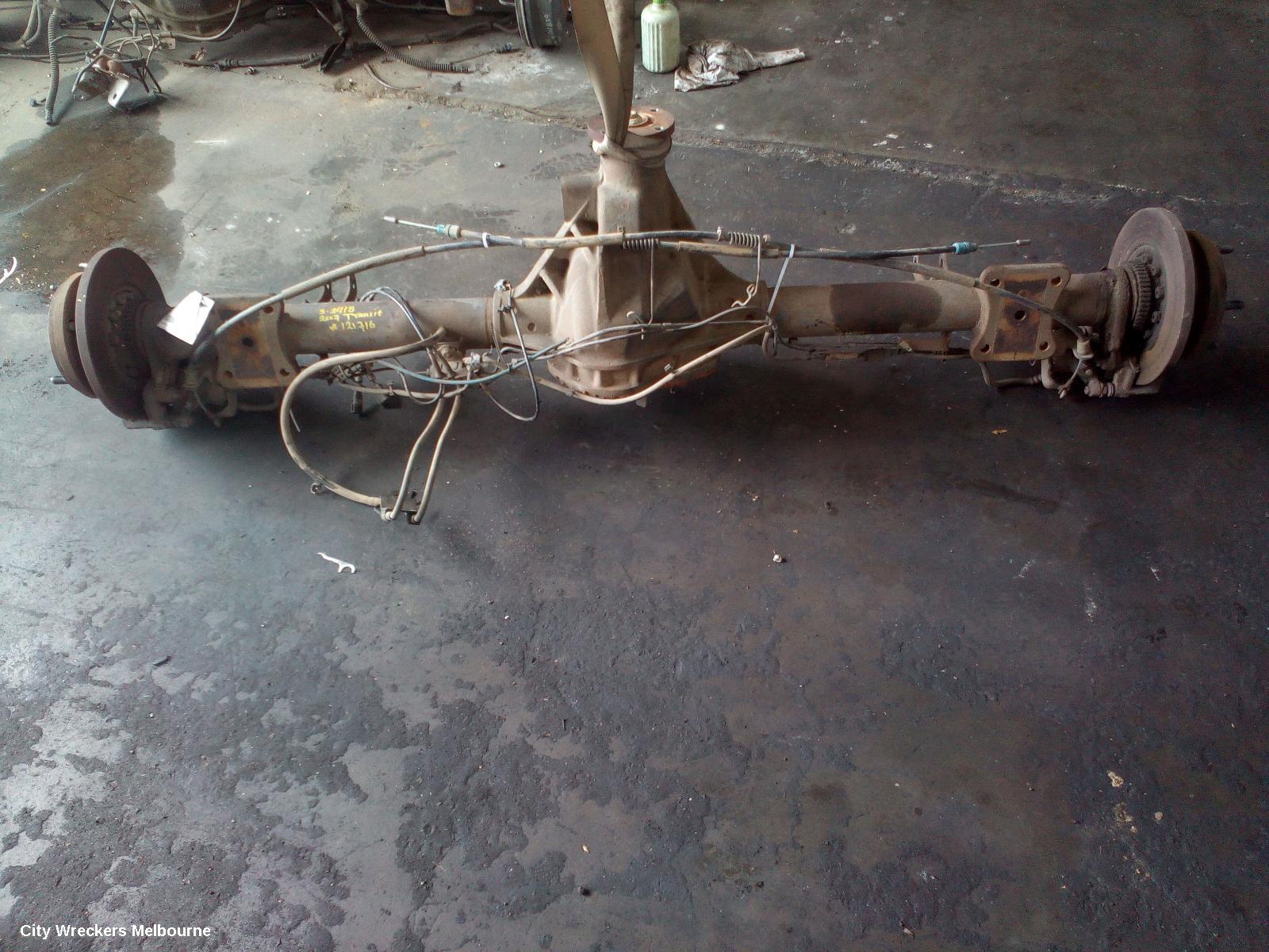 FORD TRANSIT REAR DIFF ASSEMBLY, VM, VAN, SINGLE WHEEL, 6 SPEED, 3.73 RATIO, 07/2006 - 02/2014