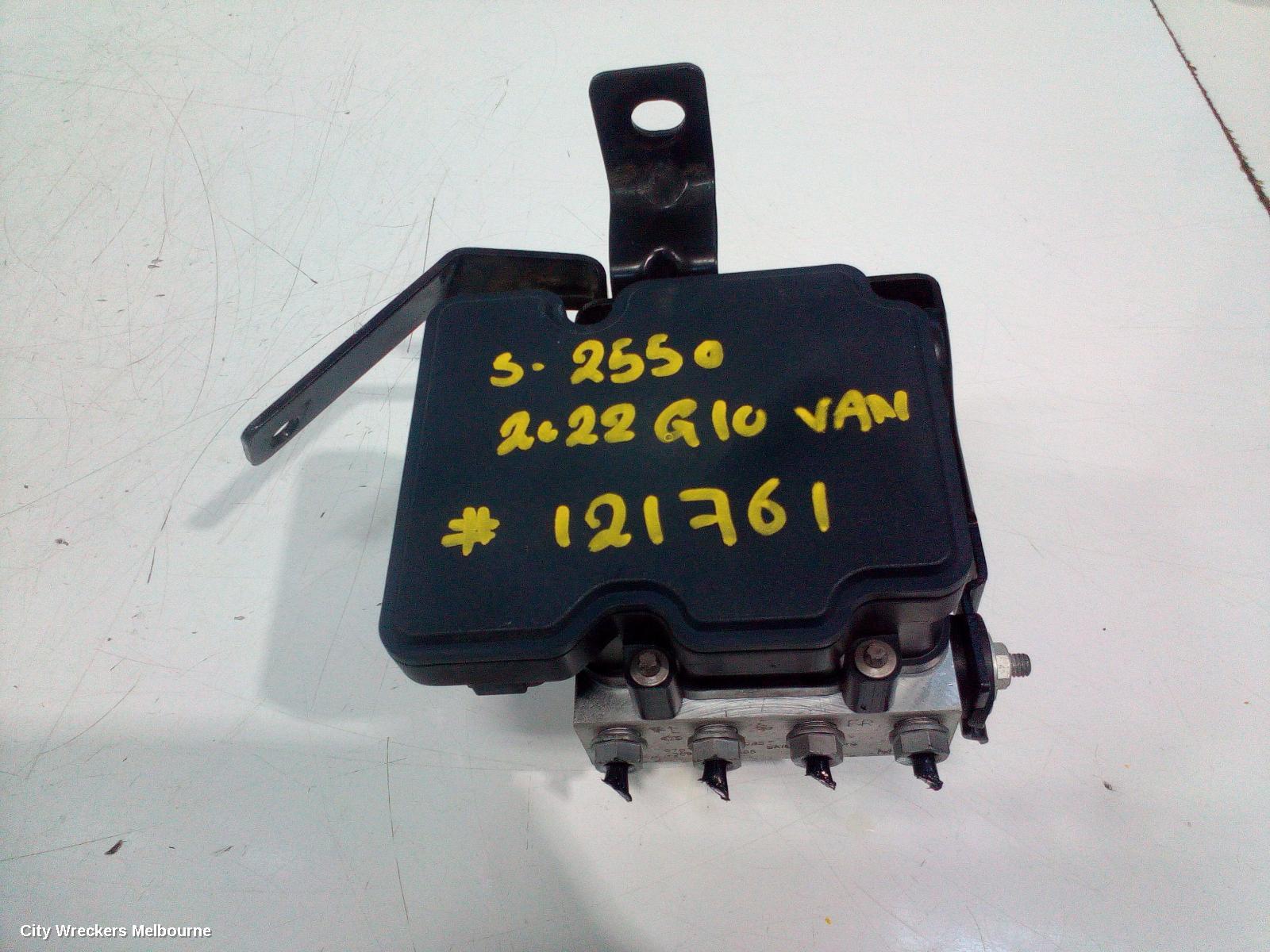 LDV G10 ABS PUMP/MODULATOR, SV7A/SV7C, WAGON/VAN, 04/2015 ONWARDS