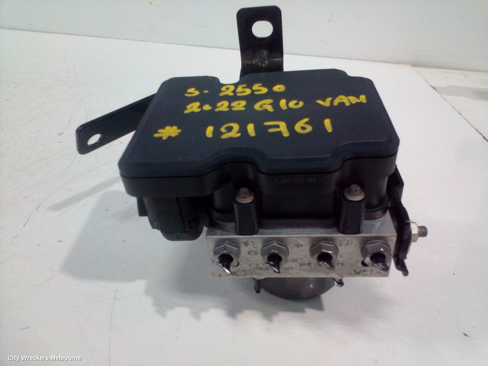 LDV G10 ABS PUMP/MODULATOR, SV7A/SV7C, WAGON/VAN, 04/2015 ONWARDS