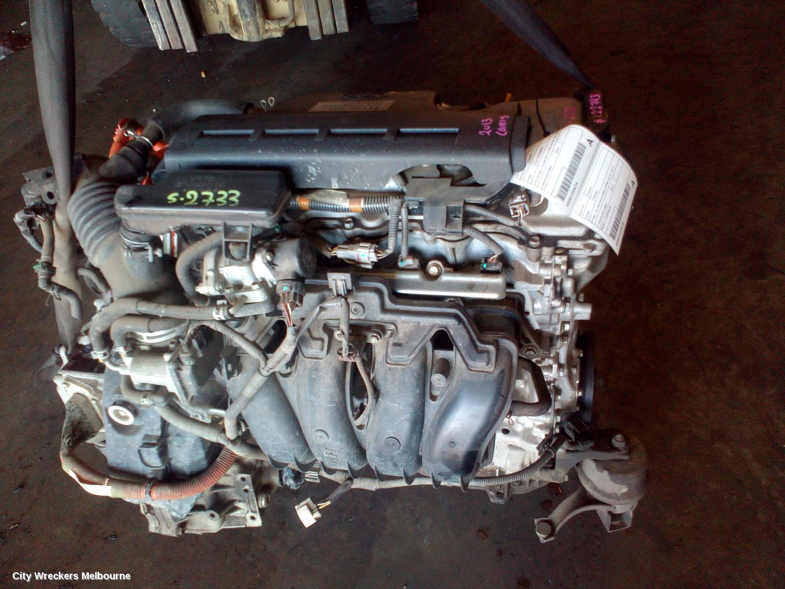 TOYOTA CAMRY ENGINE, PETROL, 2.5, 2AR-FXE, HYBRID, AVV50, 03/2012 - 10/2017