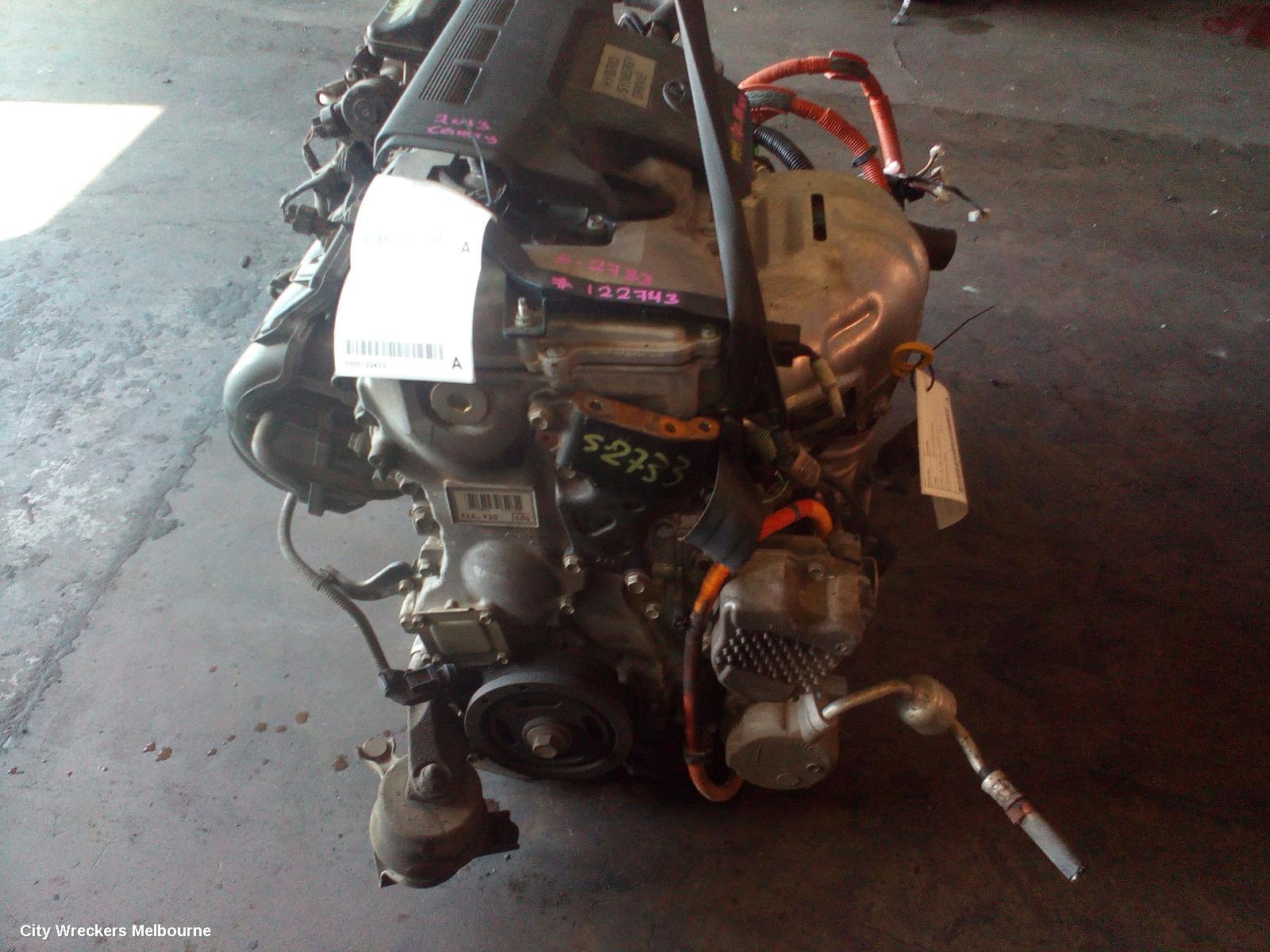 TOYOTA CAMRY ENGINE, PETROL, 2.5, 2AR-FXE, HYBRID, AVV50, 03/2012 - 10/2017