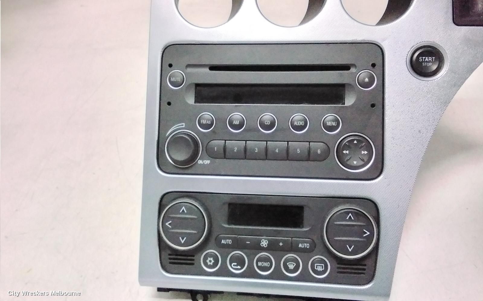 ALFA ROMEO 159 RADIO/CD/DVD/SAT/TV, RADIO/CD PLAYER, NON MP3 LOGO TYPE, 06/2006 - 12/2011