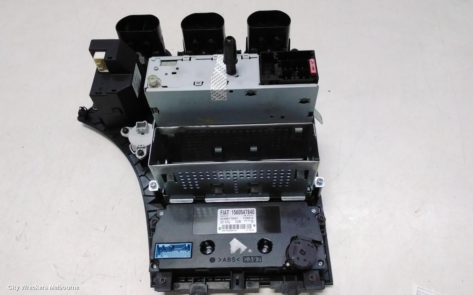 ALFA ROMEO 159 RADIO/CD/DVD/SAT/TV, RADIO/CD PLAYER, NON MP3 LOGO TYPE, 06/2006 - 12/2011