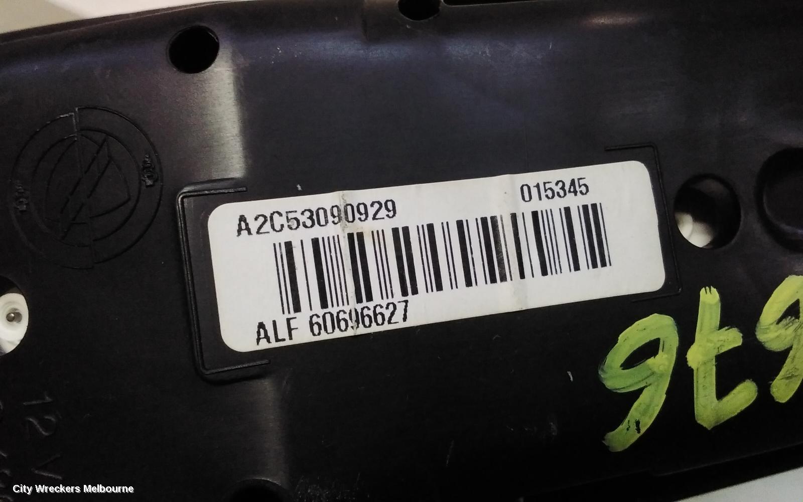 ALFA ROMEO 159 INSTRUMENT CLUSTER, PETROL, STD TYPE, 06/2006 - 12/2011