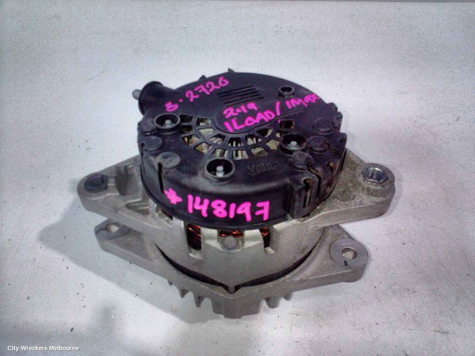 HYUNDAI ILOAD/IMAX ALTERNATOR, DIESEL, 2.5, TURBO, TQ, 3 PIN TYPE, 11/2012 - 03/2021