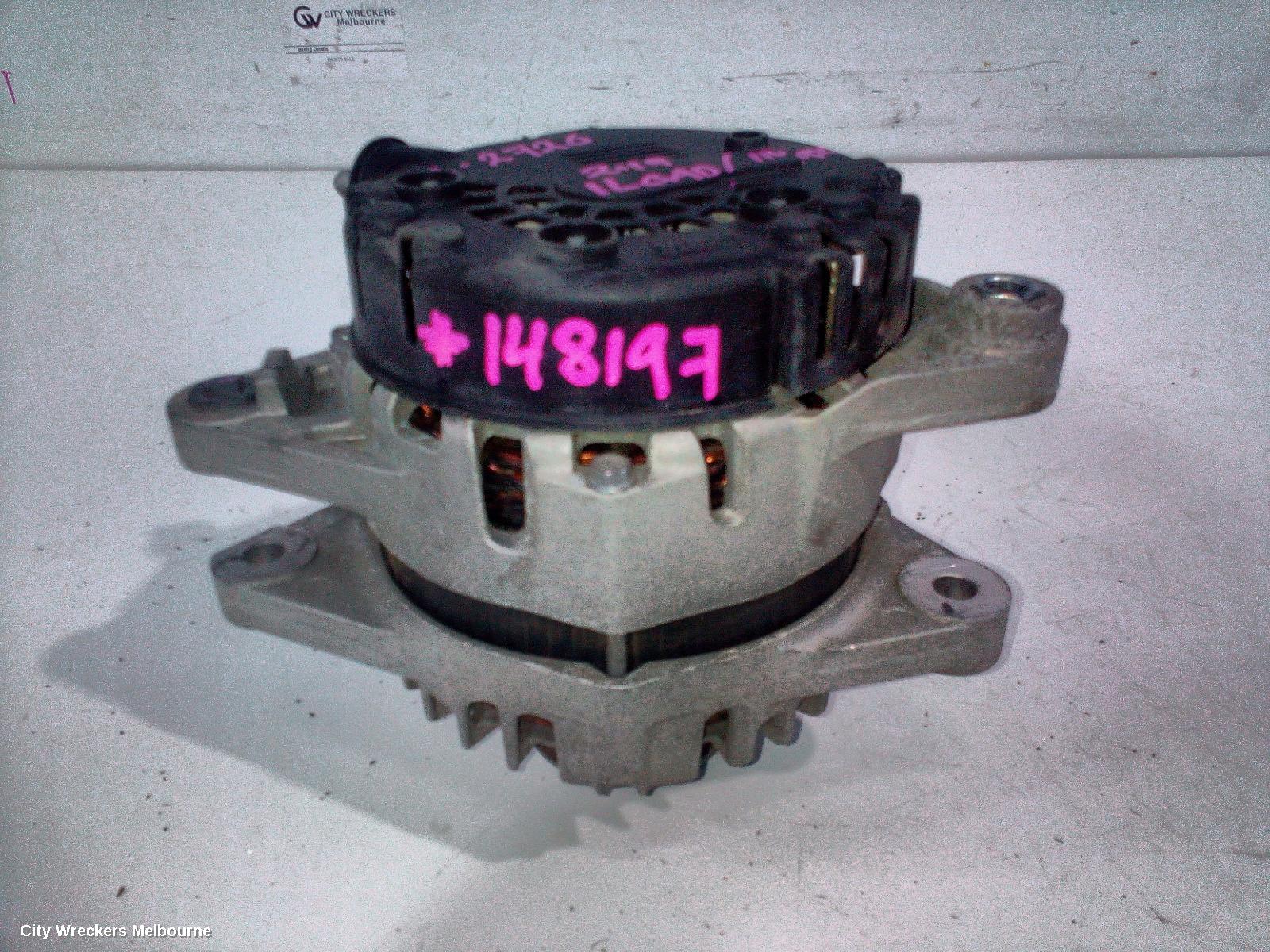 HYUNDAI ILOAD/IMAX ALTERNATOR, DIESEL, 2.5, TURBO, TQ, 3 PIN TYPE, 11/2012 - 03/2021