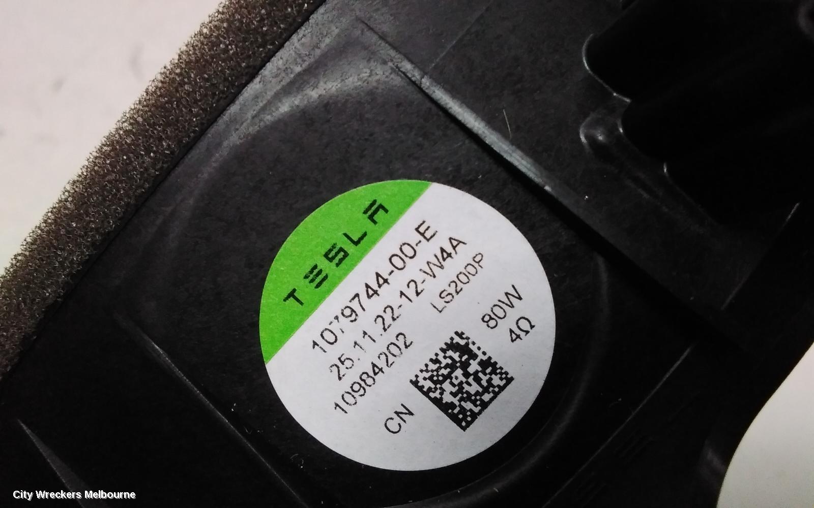 TESLA MODEL 3 SPEAKER, 1ST GEN, 06/2019 ONWARDS