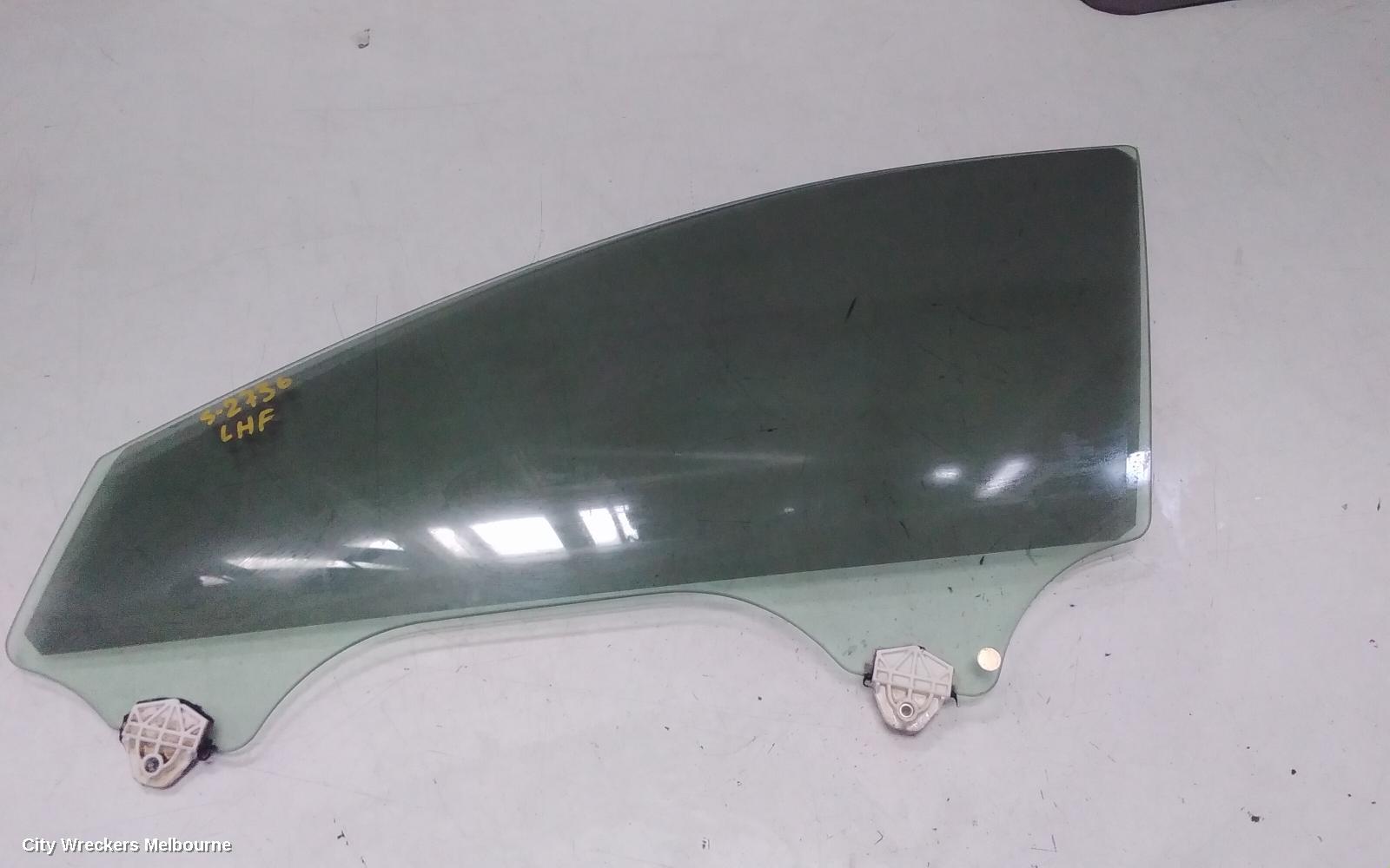 MAZDA 3 LEFT FRONT DOOR WINDOW, BP, 03/2019 ONWARDS