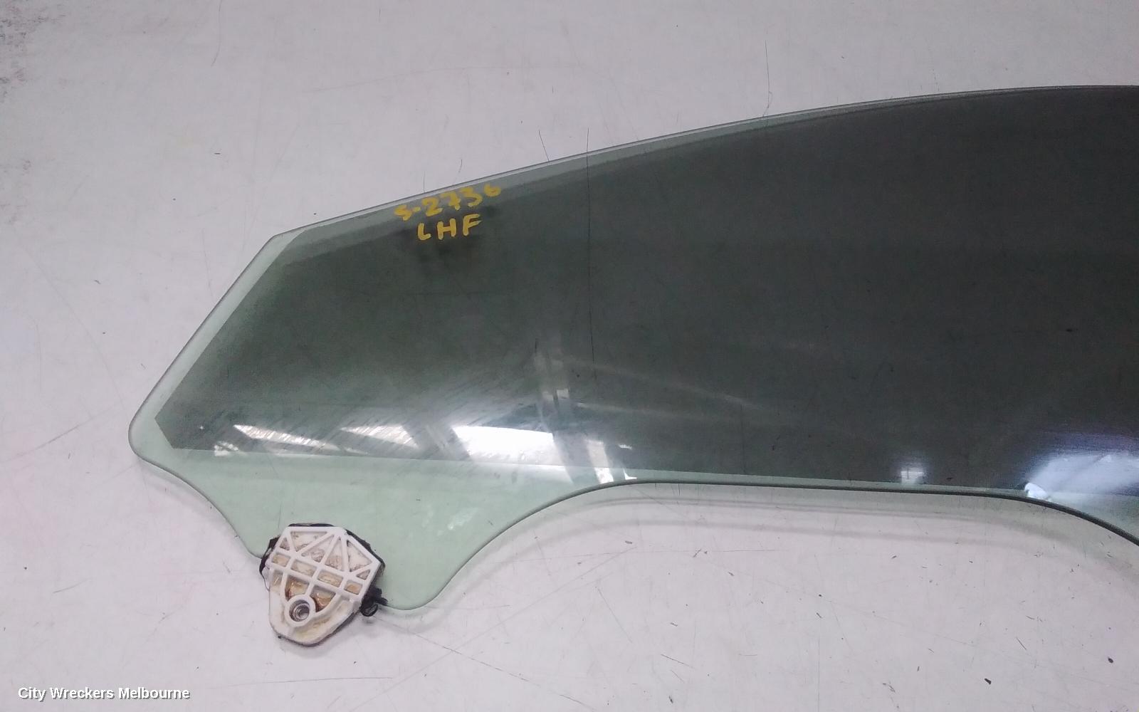 MAZDA 3 LEFT FRONT DOOR WINDOW, BP, 03/2019 ONWARDS