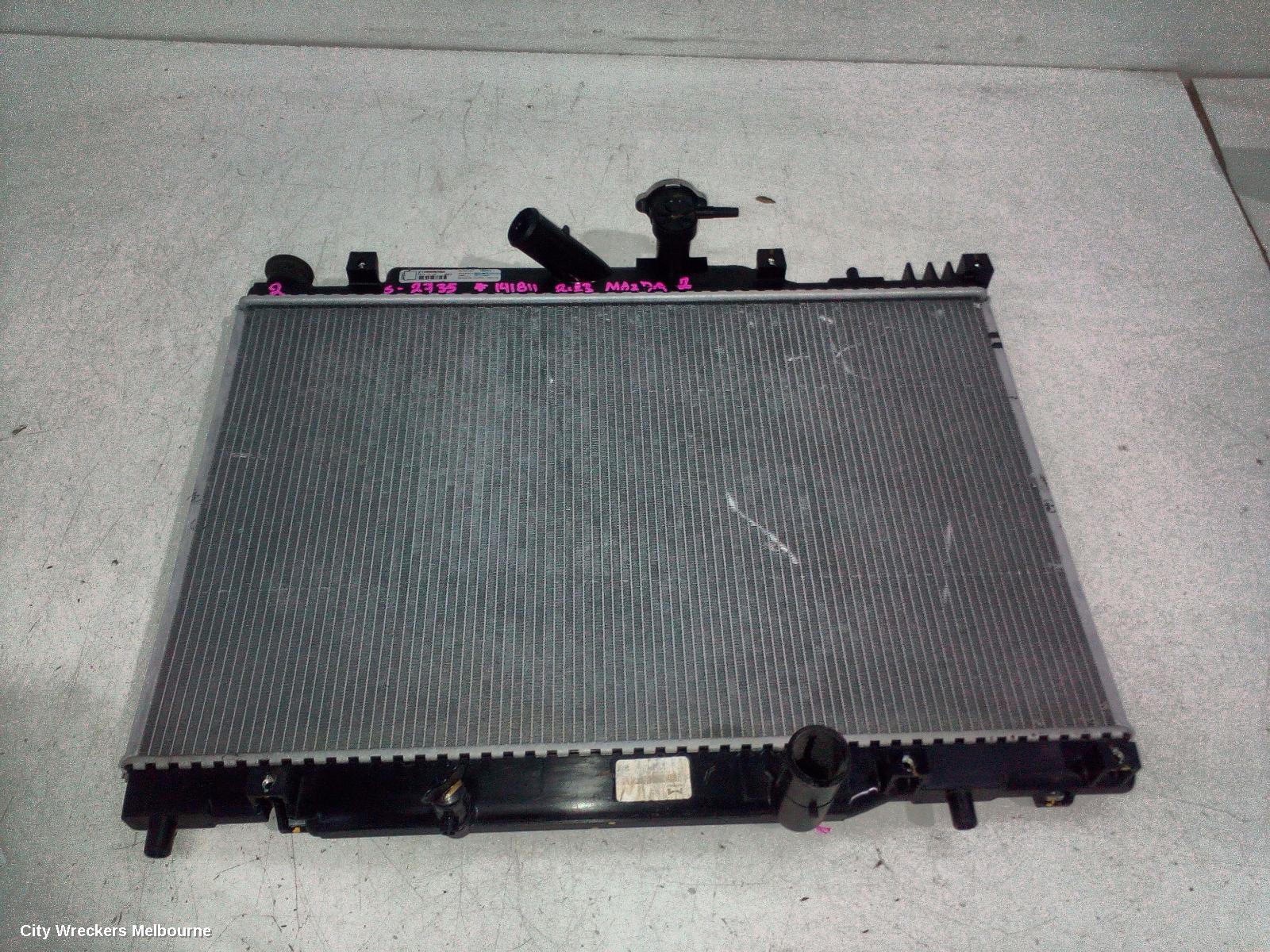 MAZDA 2 RADIATOR, AUTO, 1.5, DJ/DL, 09/2014 ONWARDS