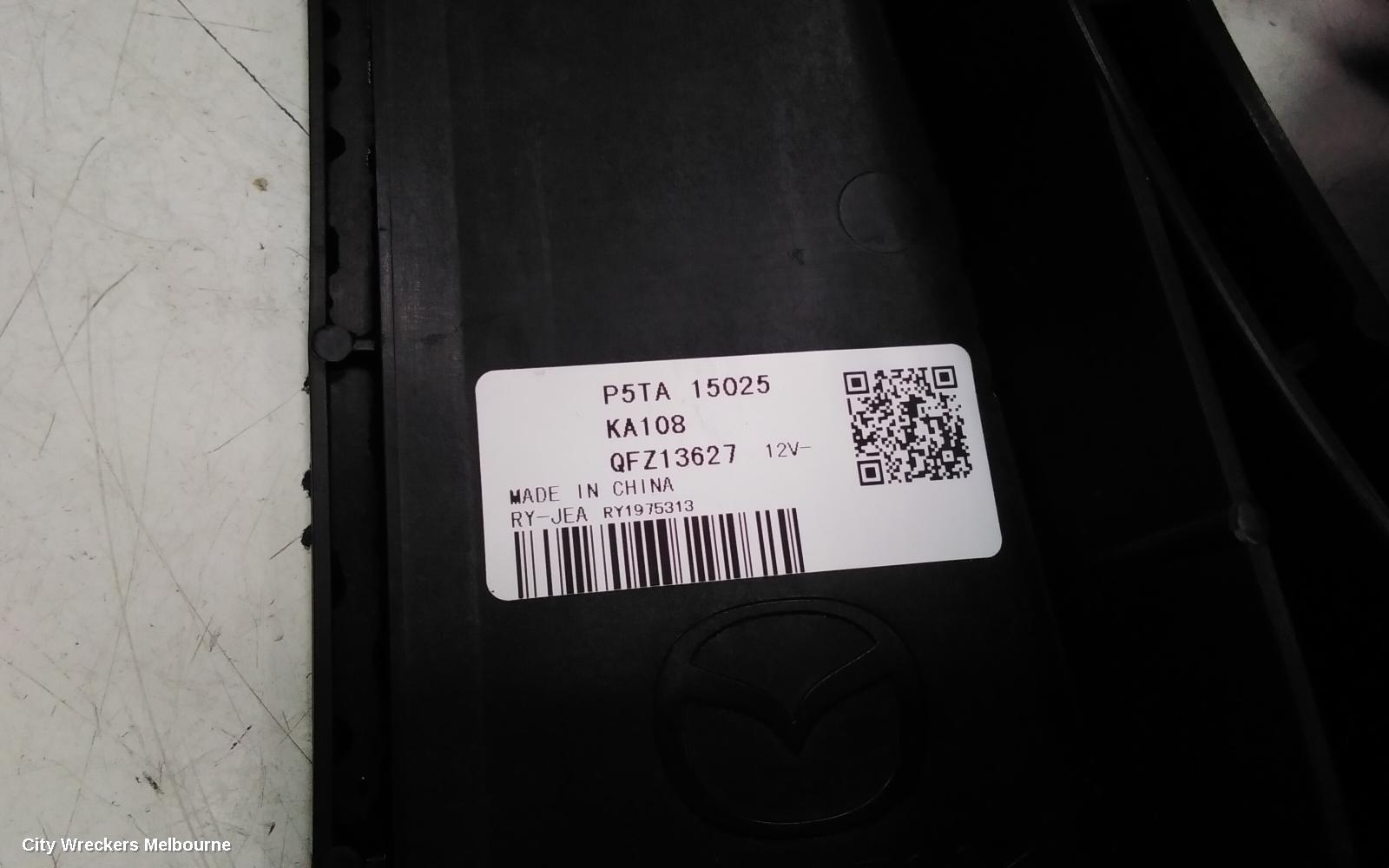 MAZDA 2 FAN, RADIATOR FAN, PETROL, 1.5, DJ/DL, 09/2014 ONWARDS