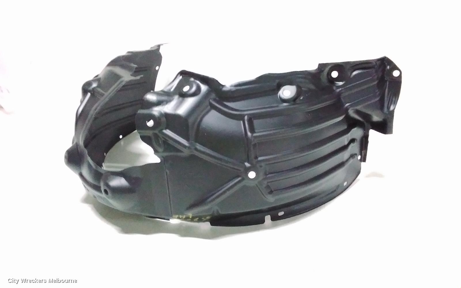 MAZDA 2 LEFT GUARD LINER, DJ/DL, FRONT, 09/2014 ONWARDS