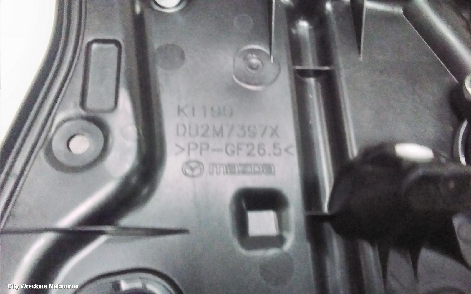 MAZDA 2 LEFT REAR WND REG/MOTOR, DJ/DL, 09/2014 ONWARDS