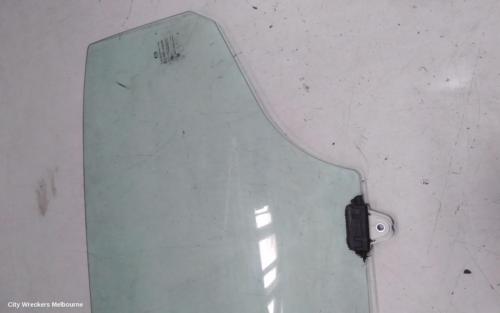 MAZDA 2 LEFT REAR DOOR WINDOW, DJ/DL, STANDARD TINT TYPE, 09/2014 ONWARDS